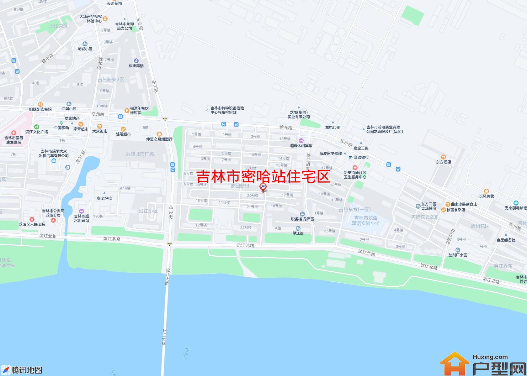 密哈站住宅区小区 - 户型网