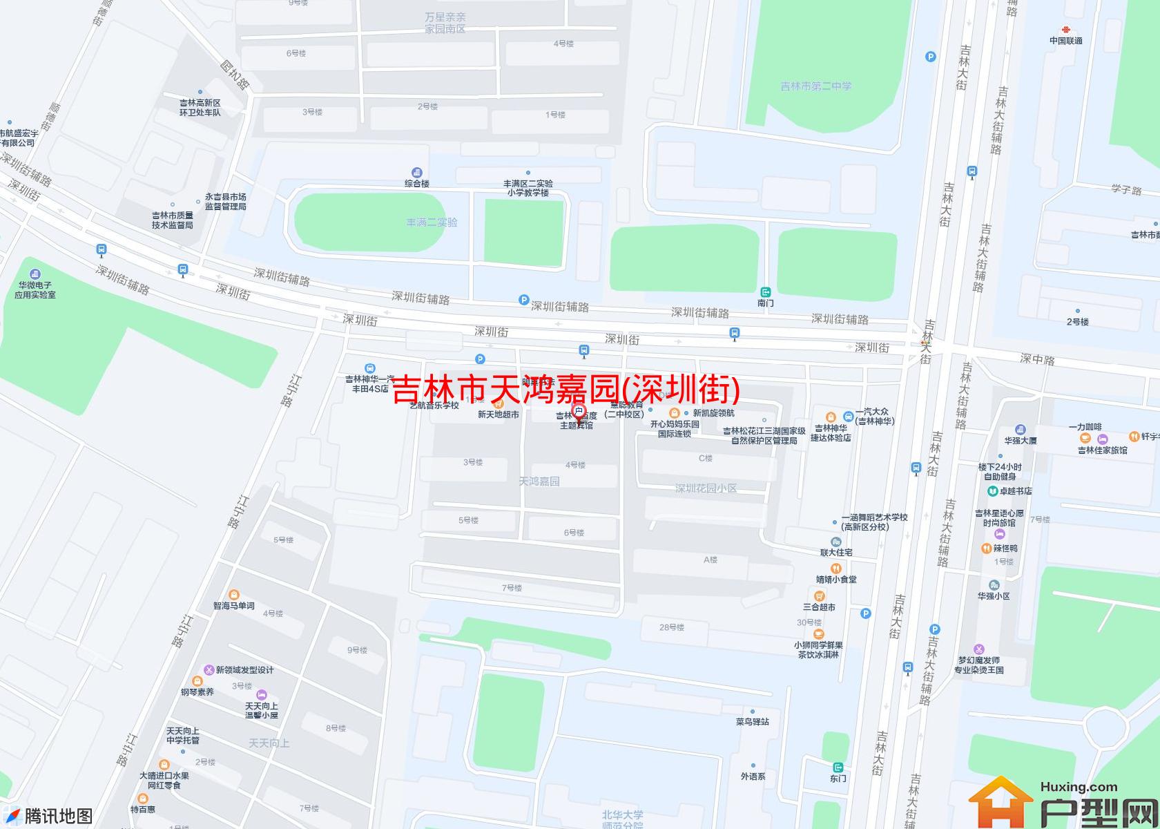 天鸿嘉园(深圳街)小区 - 户型网