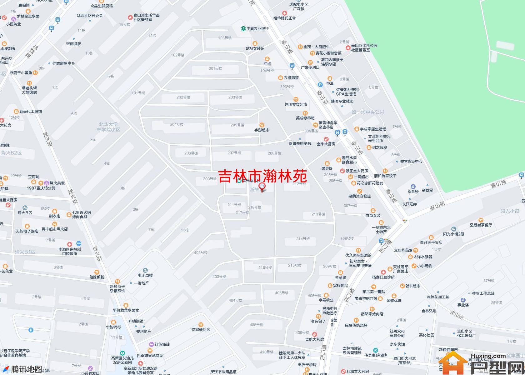 瀚林苑小区 - 户型网 瀚林苑小区 - 户型网