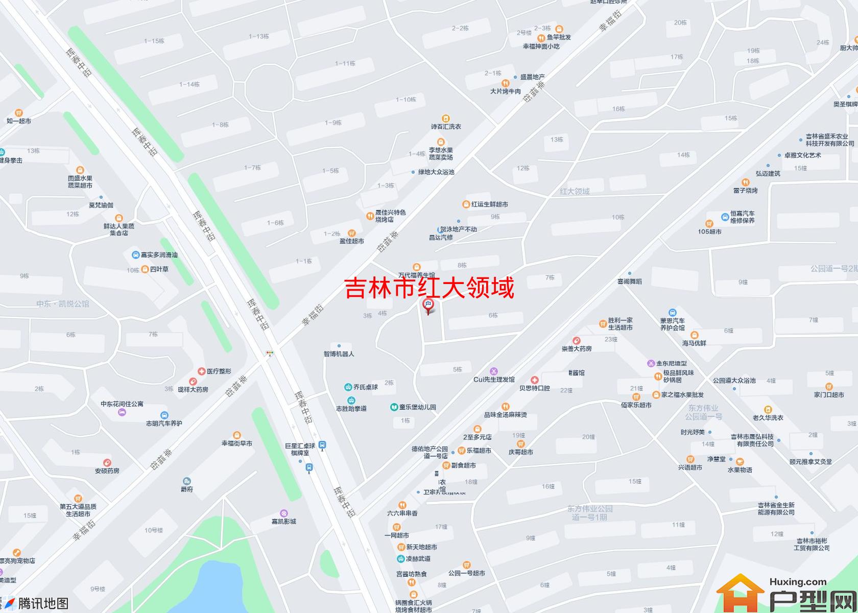 红大领域小区 - 户型网