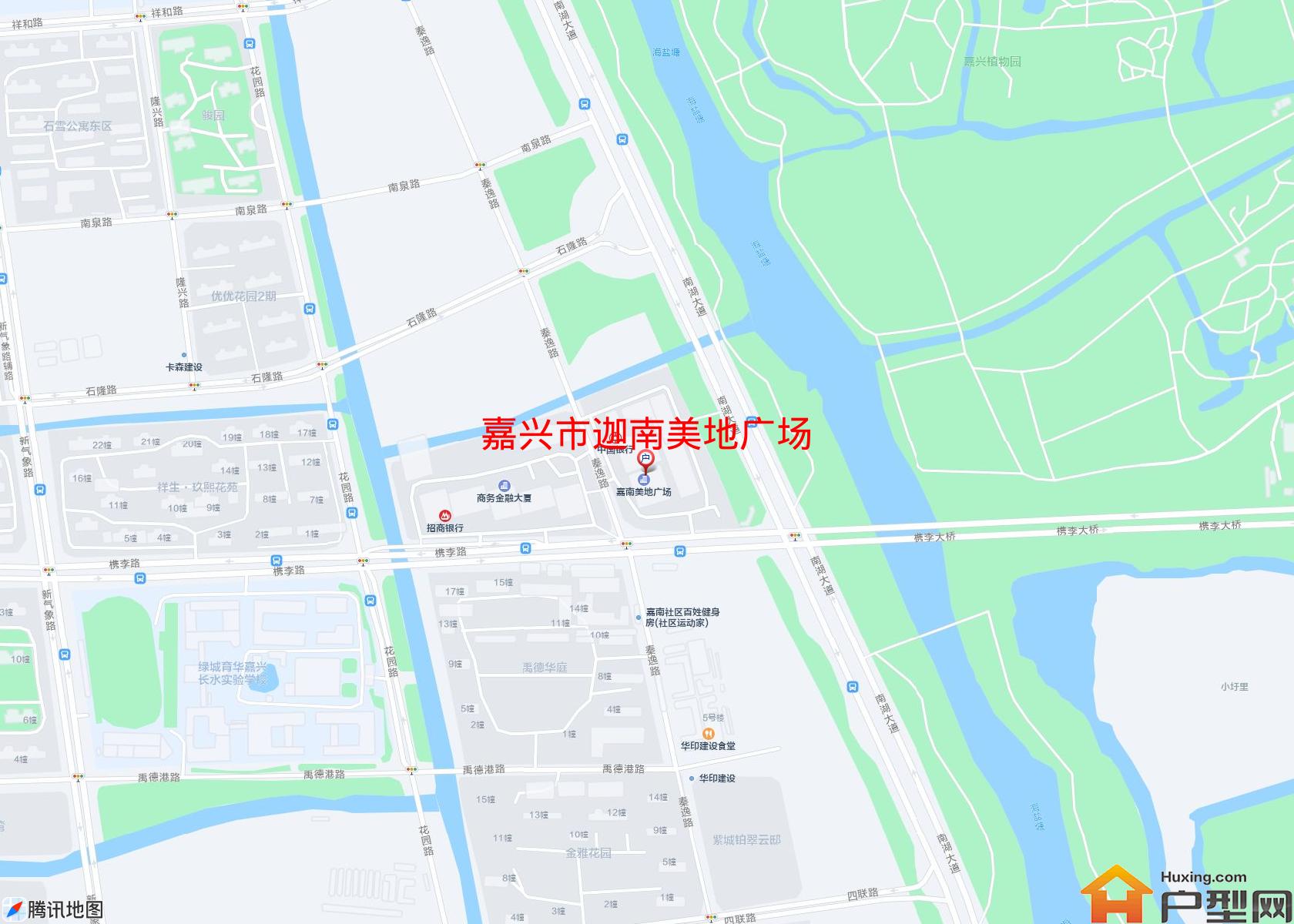 迦南美地广场小区 - 户型网