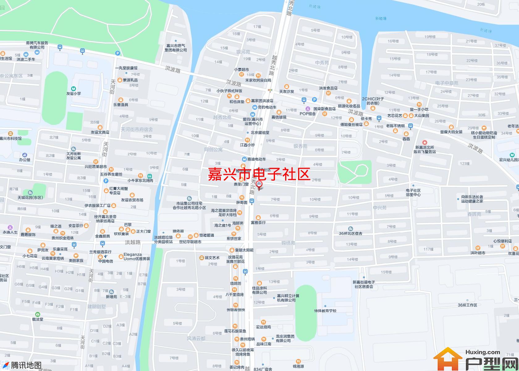 电子社区小区 - 户型网