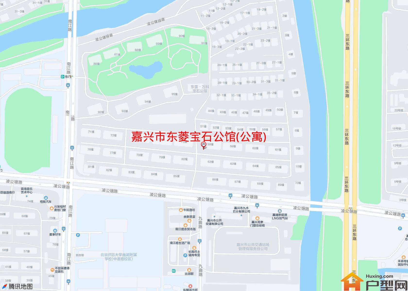 东菱宝石公馆(公寓)小区 - 户型网