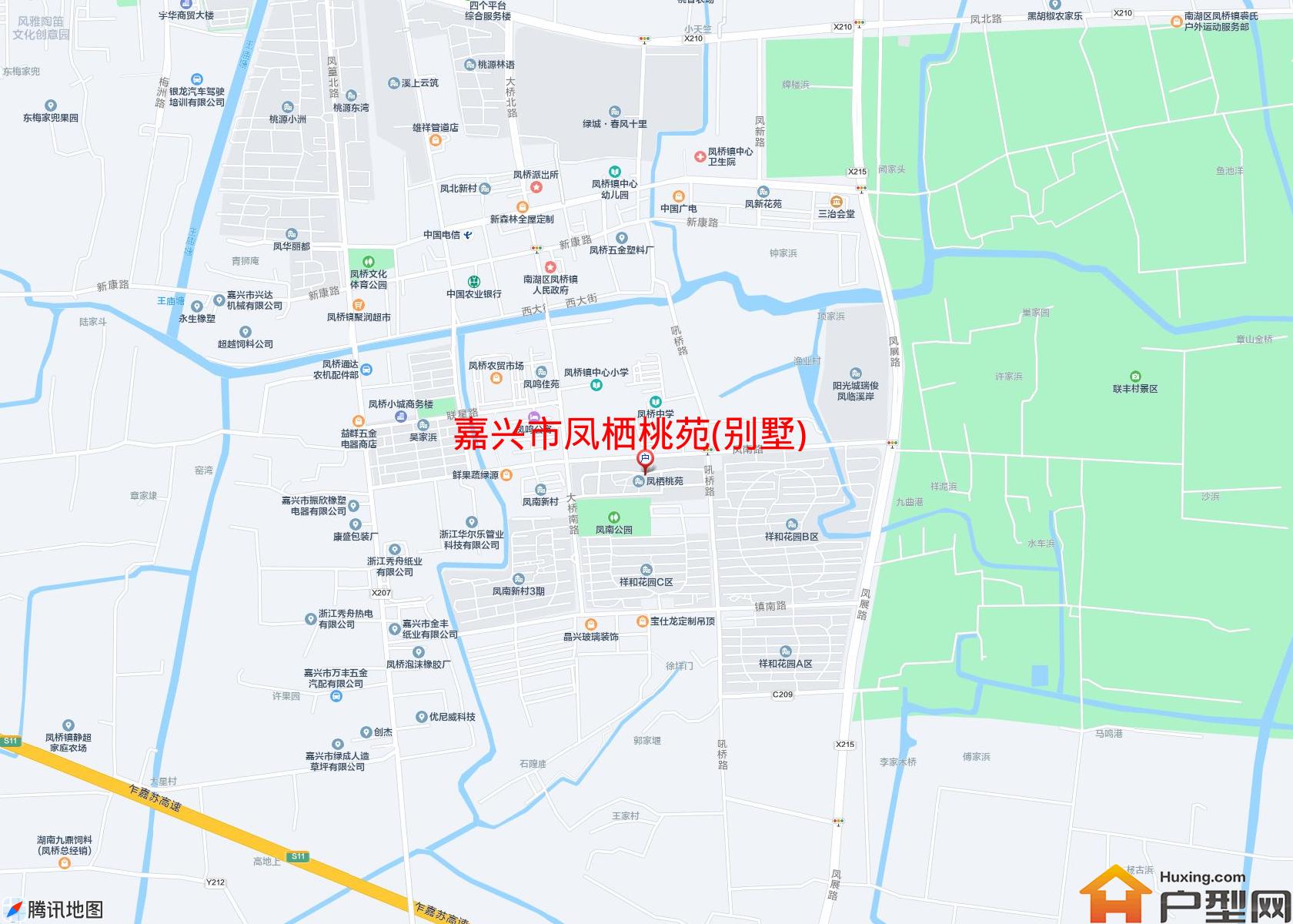 凤栖桃苑(别墅)小区 - 户型网