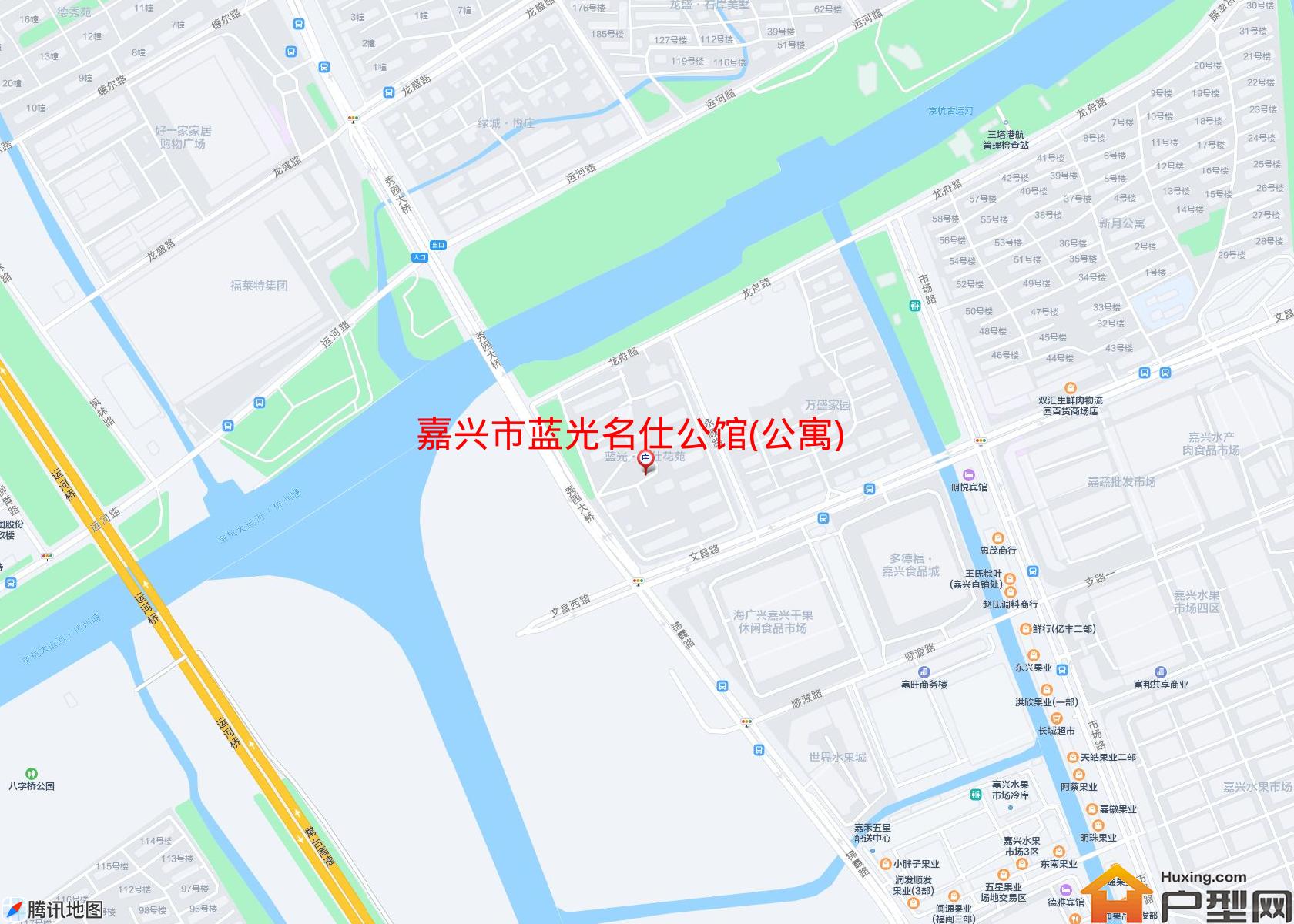 蓝光名仕公馆(公寓)小区 - 户型网