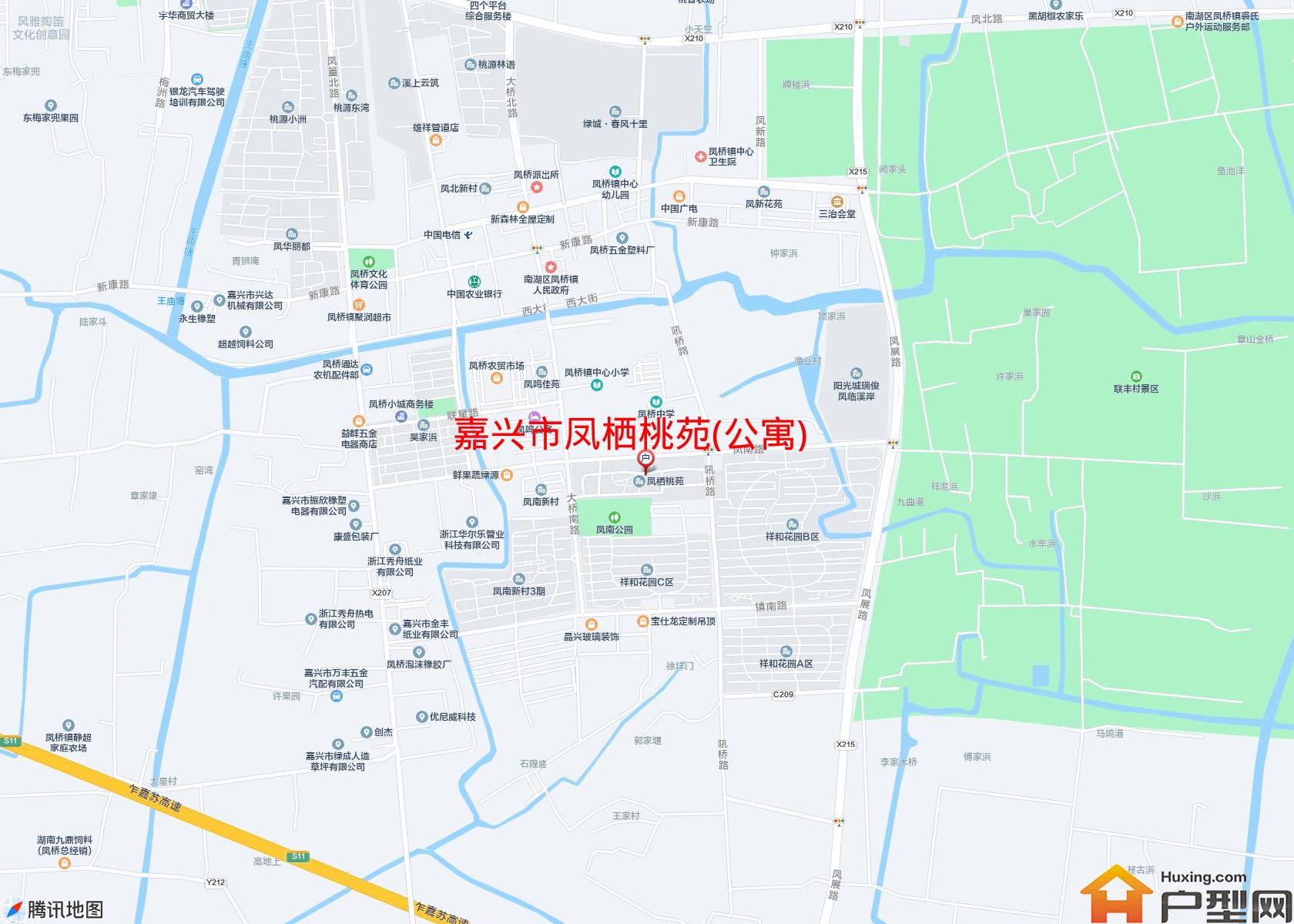 凤栖桃苑(公寓)小区 - 户型网