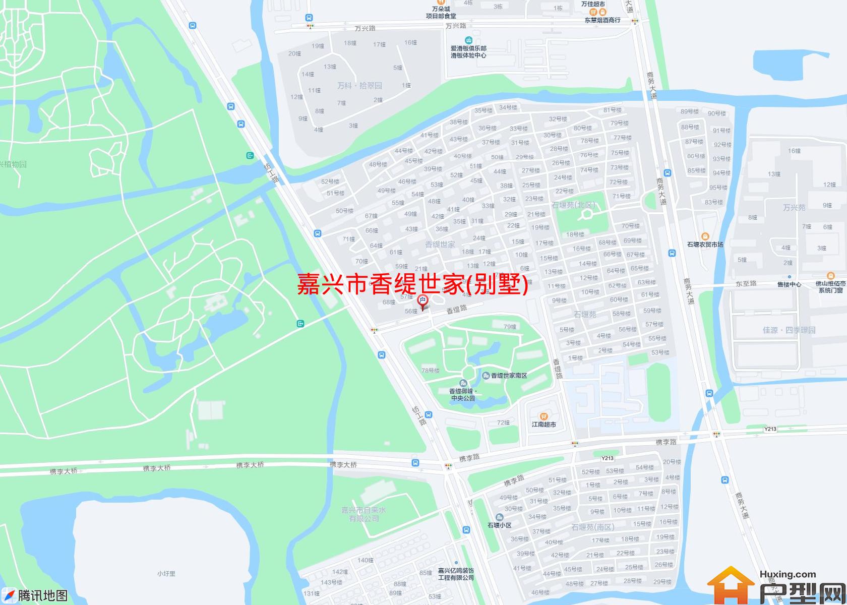 香缇世家(别墅)小区 - 户型网