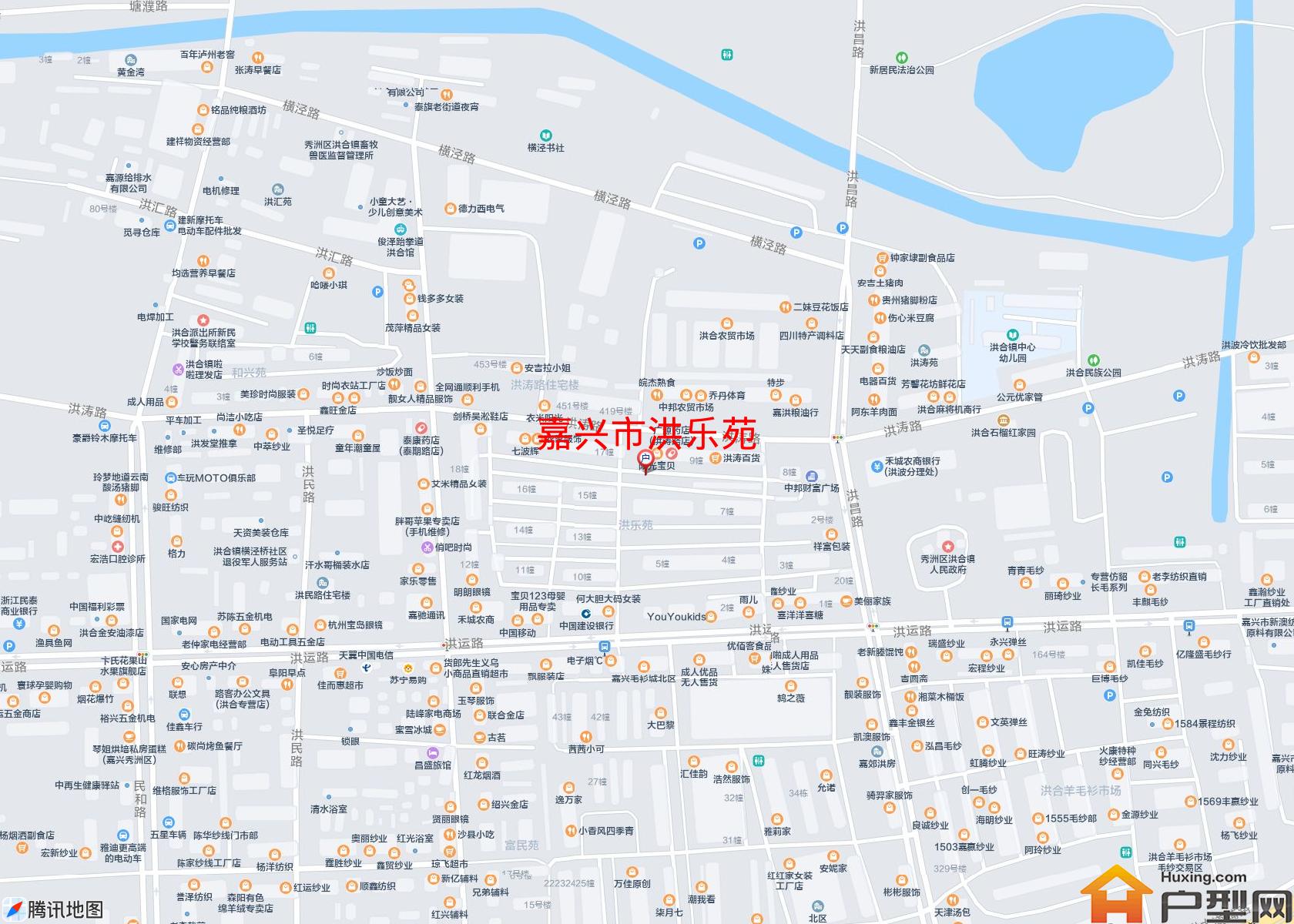 洪乐苑小区 - 户型网