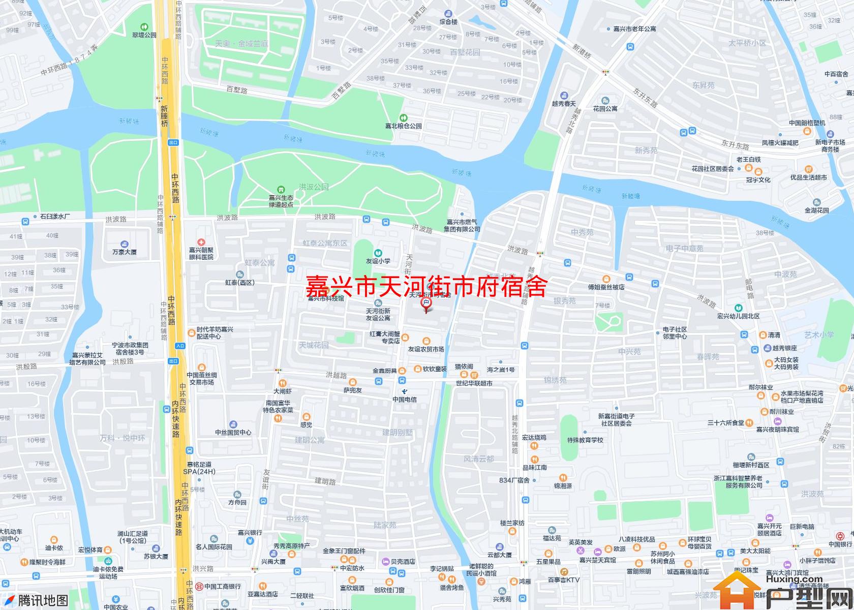 天河街市府宿舍小区 - 户型网