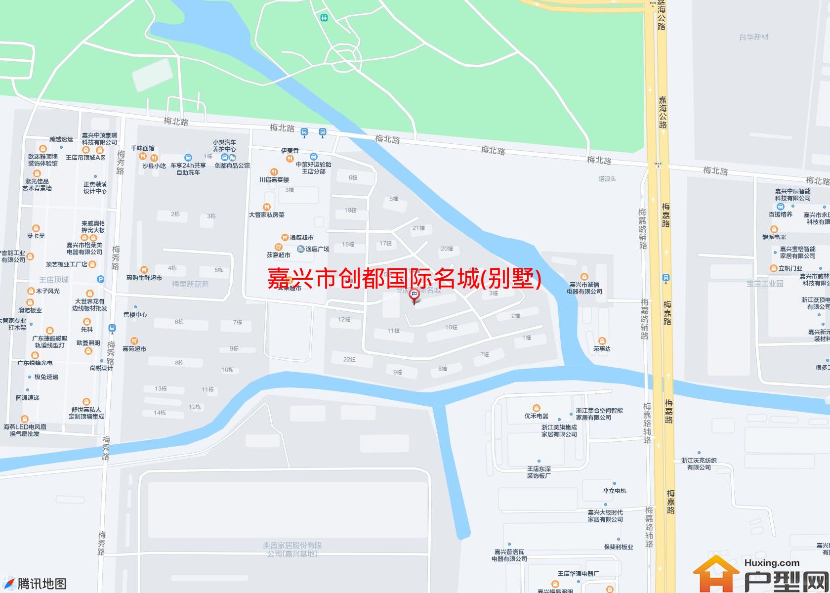 创都国际名城(别墅)小区 - 户型网