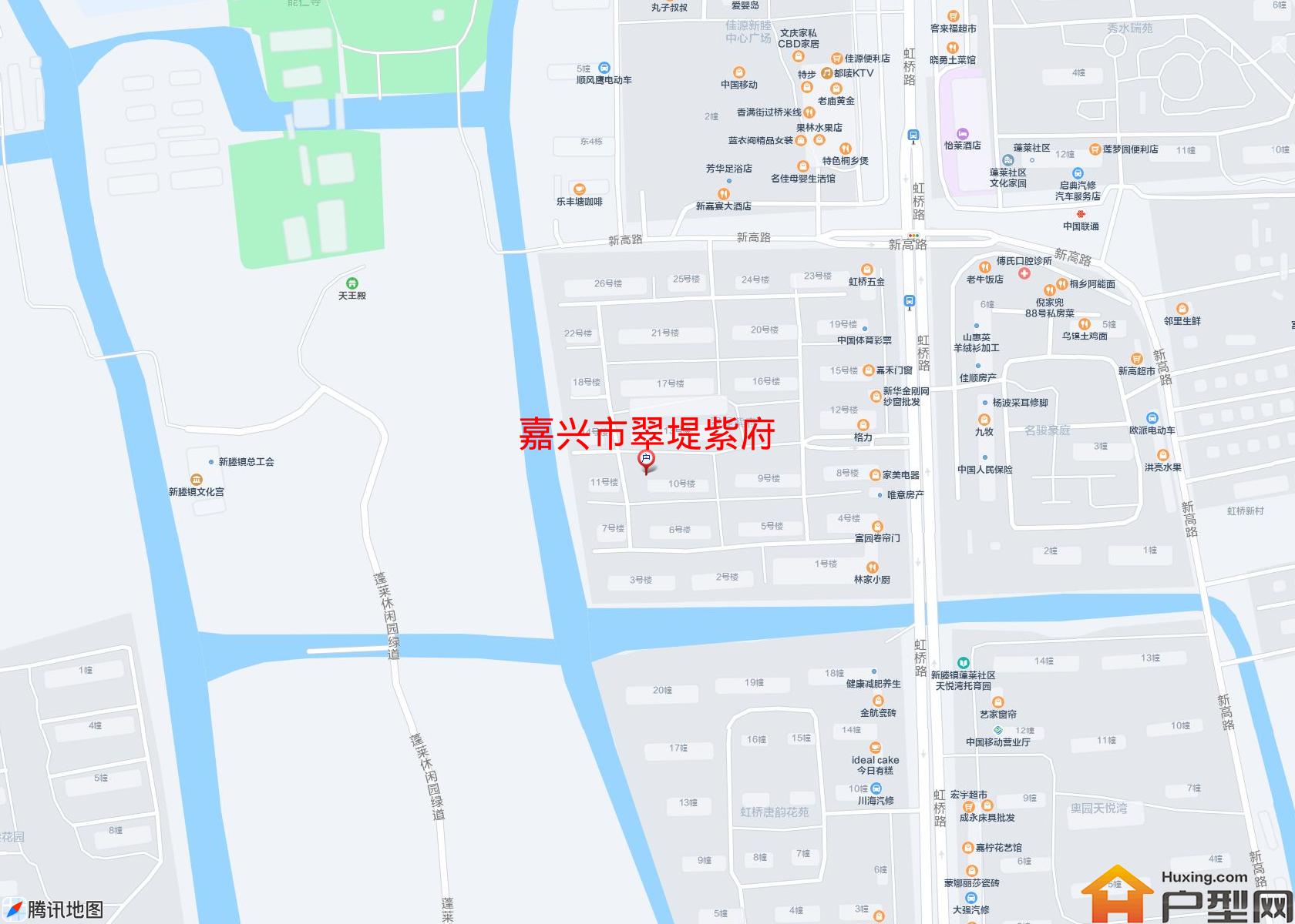 翠堤紫府小区 - 户型网