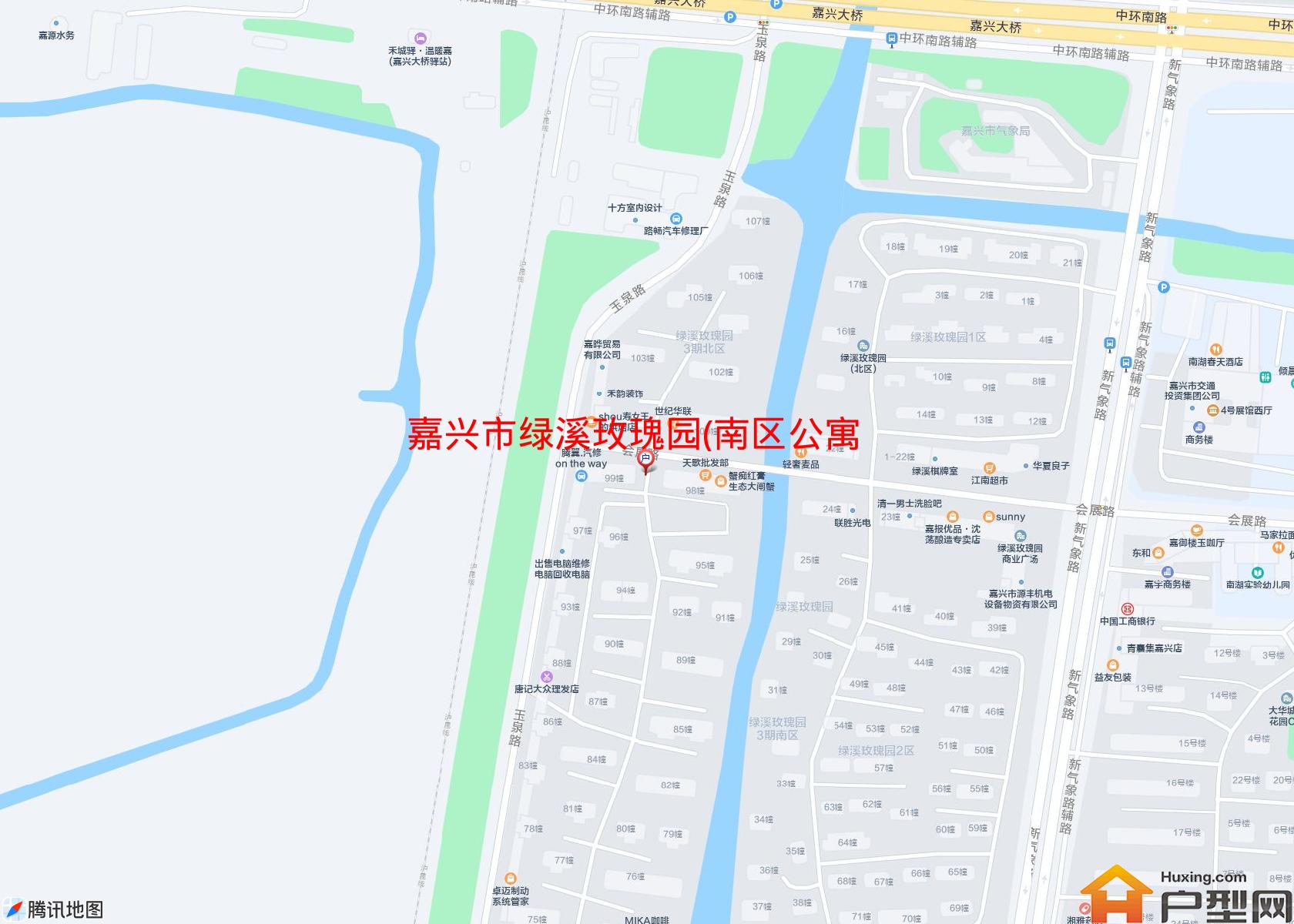 绿溪玫瑰园(南区公寓)小区 - 户型网