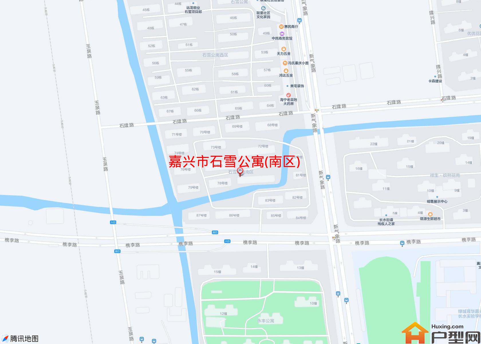 石雪公寓(南区)小区 - 户型网