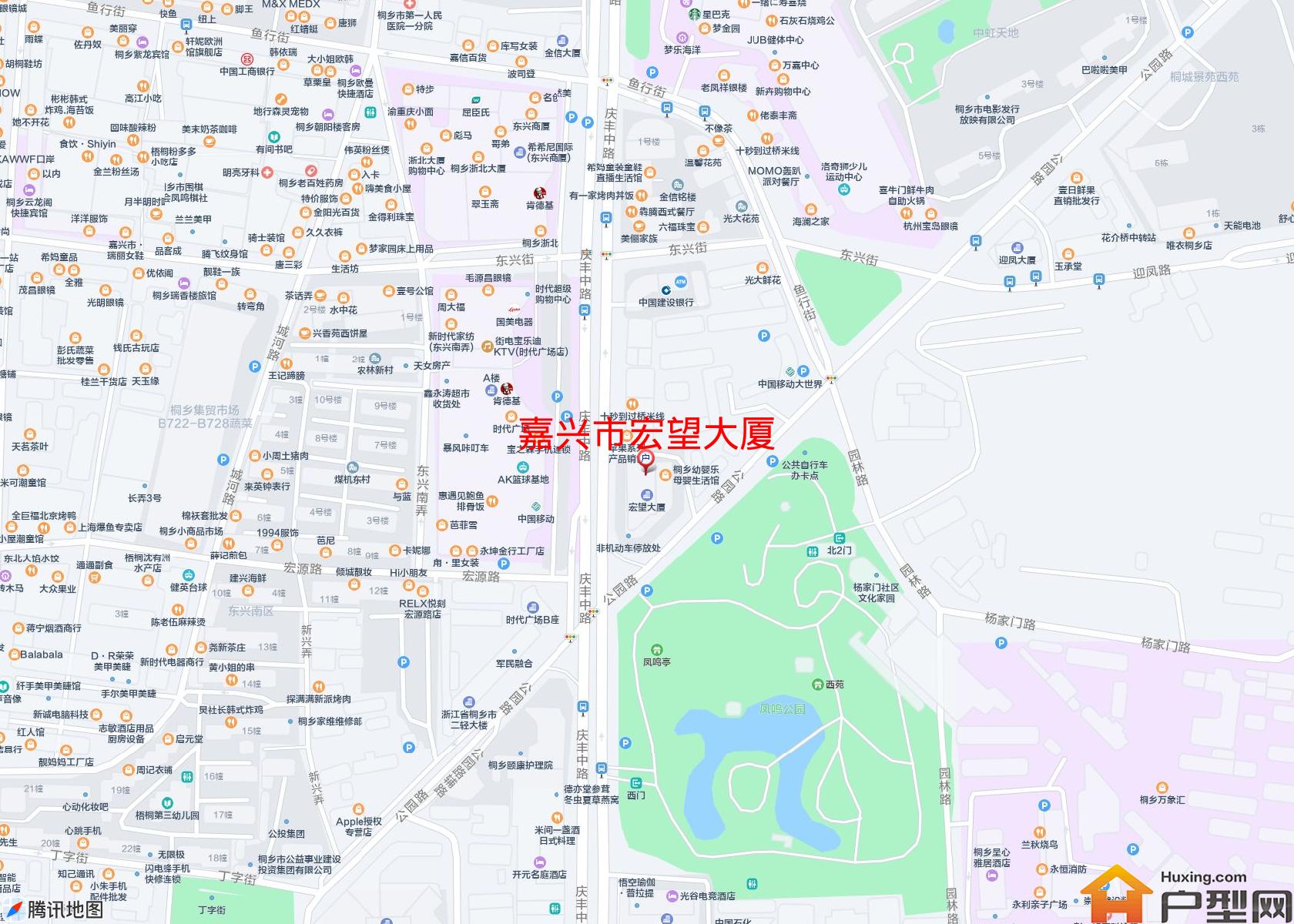宏望大厦小区 - 户型网