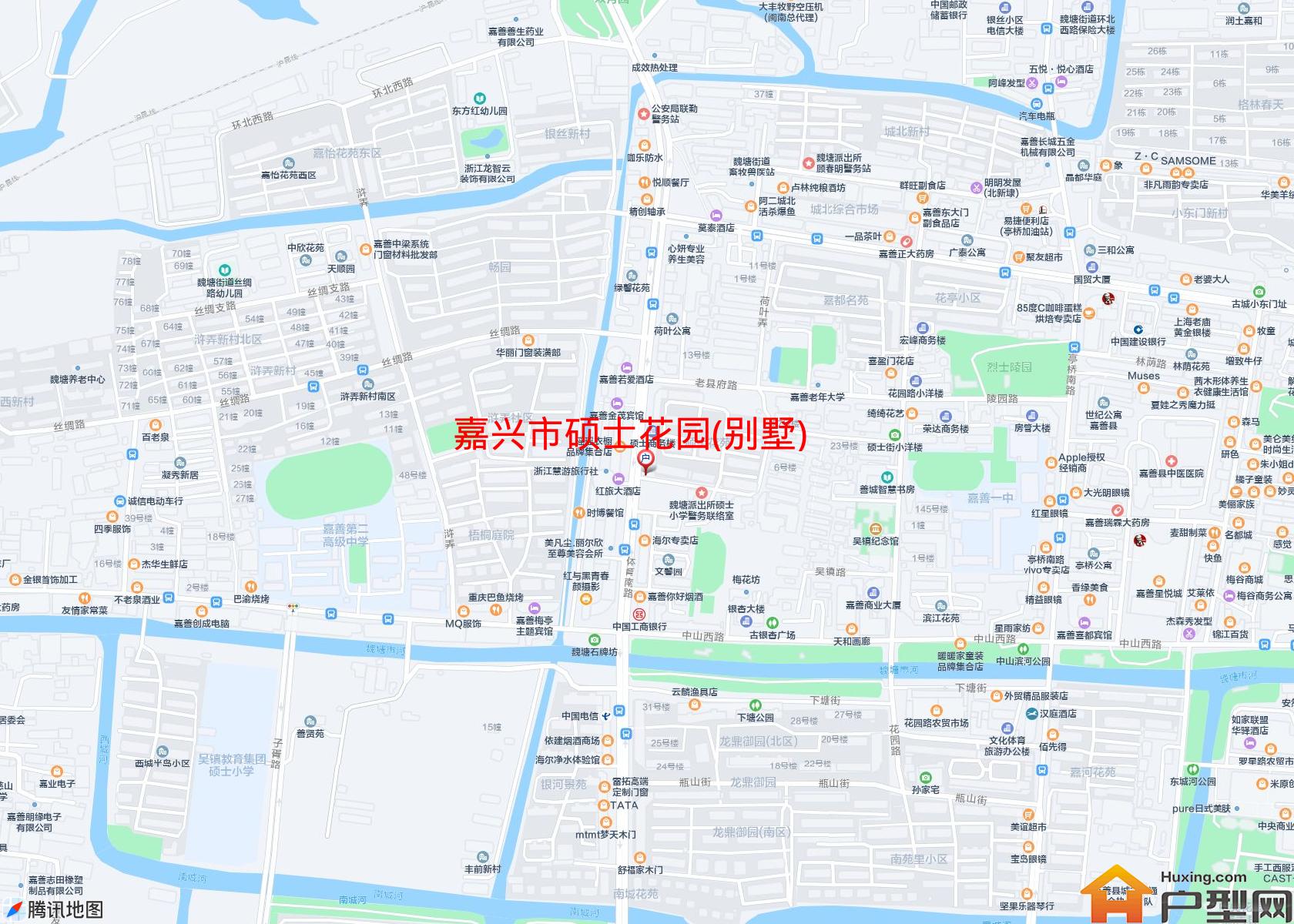 硕士花园(别墅)小区 - 户型网
