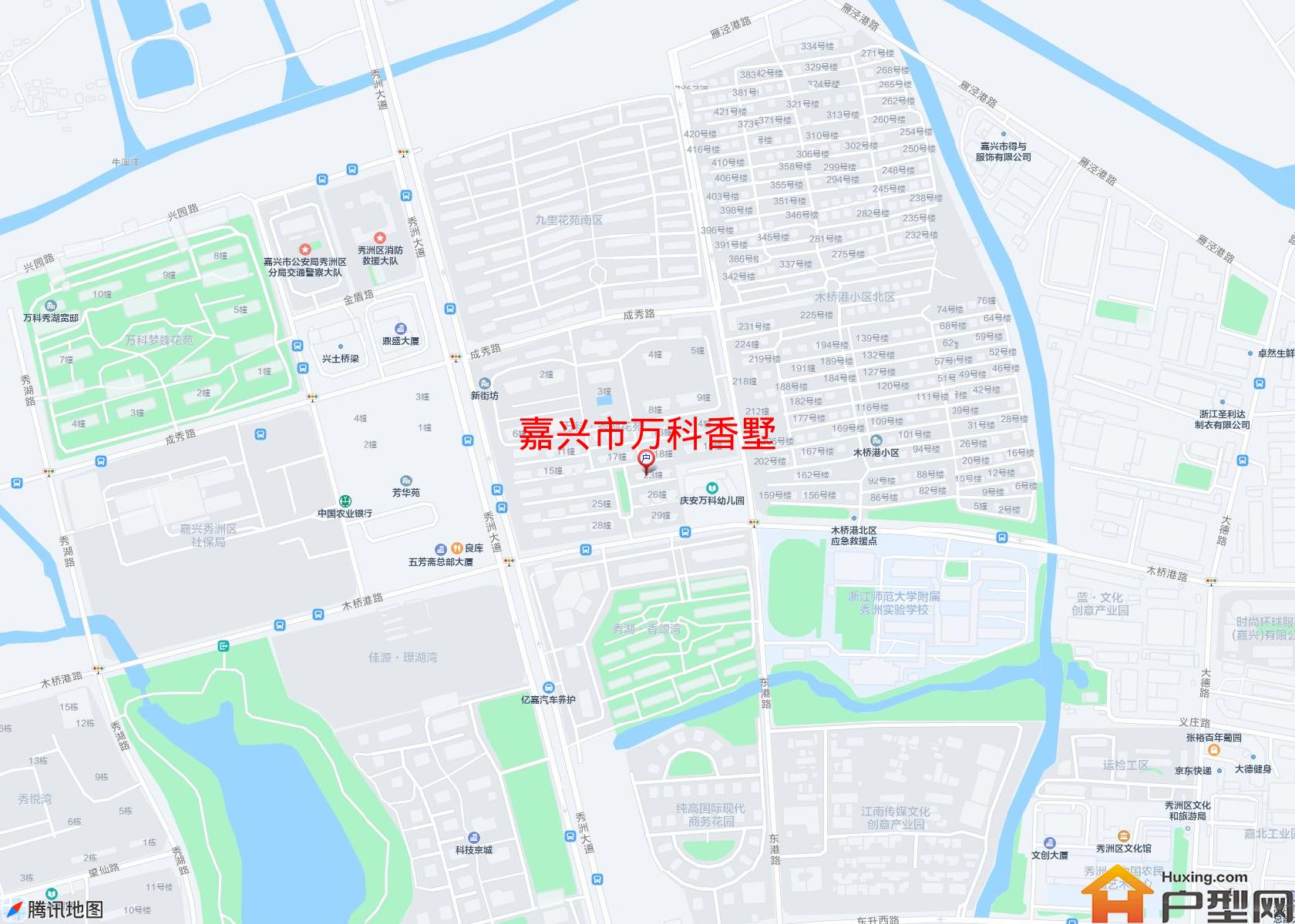 万科香墅小区 - 户型网