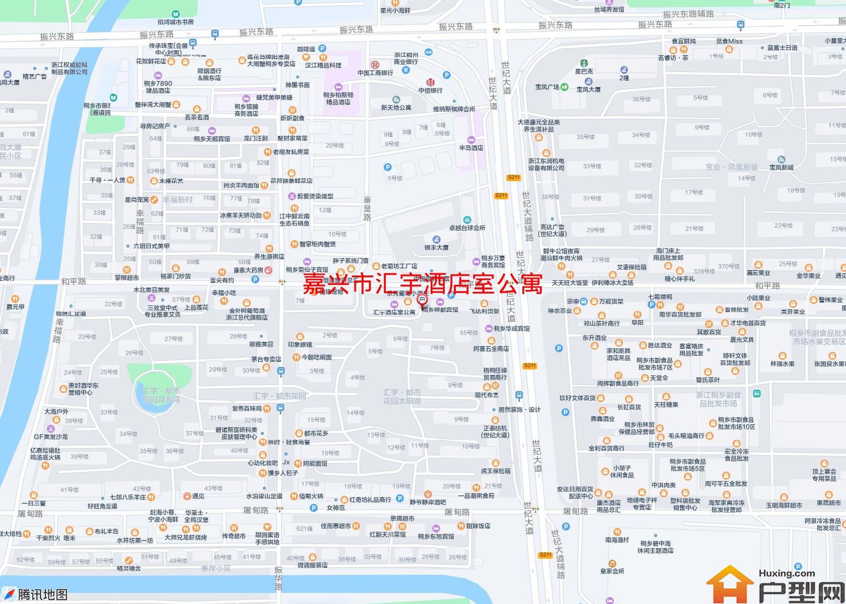 汇宇酒店室公寓小区 - 户型网