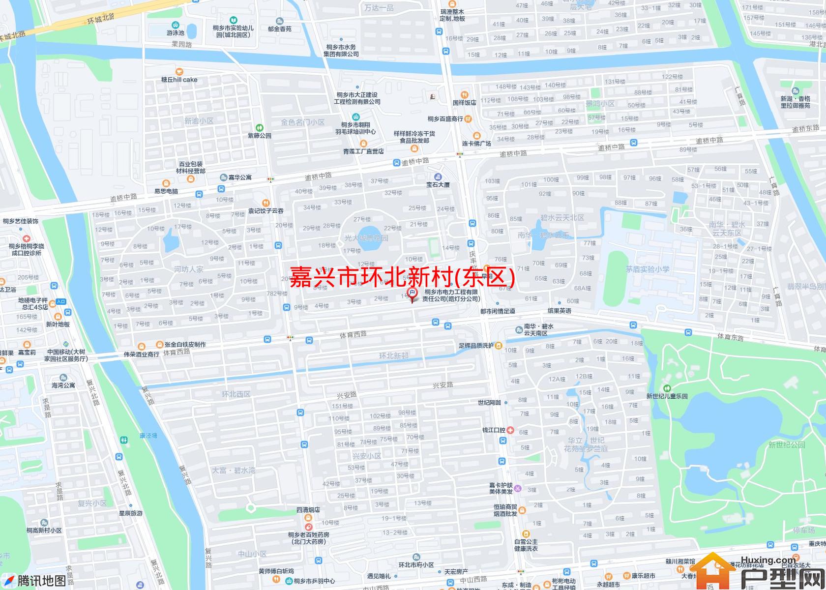 环北新村(东区)小区 - 户型网