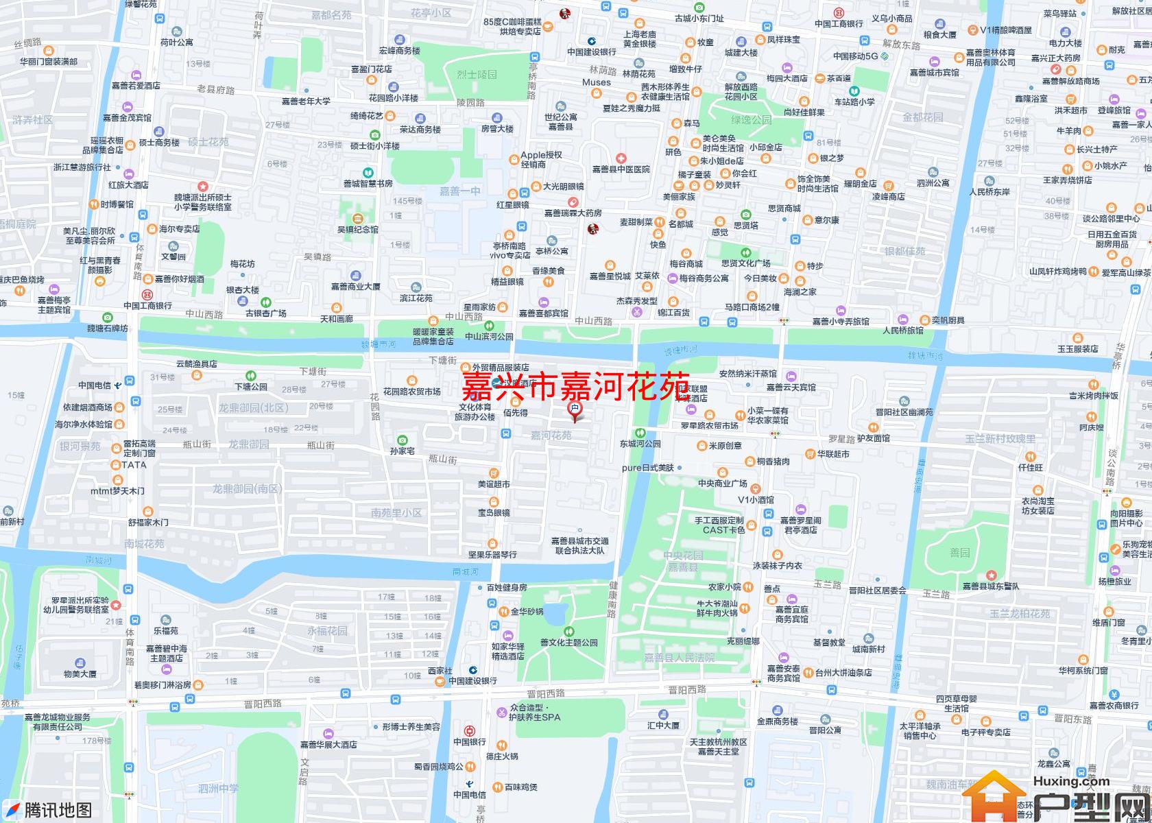 嘉河花苑小区 - 户型网