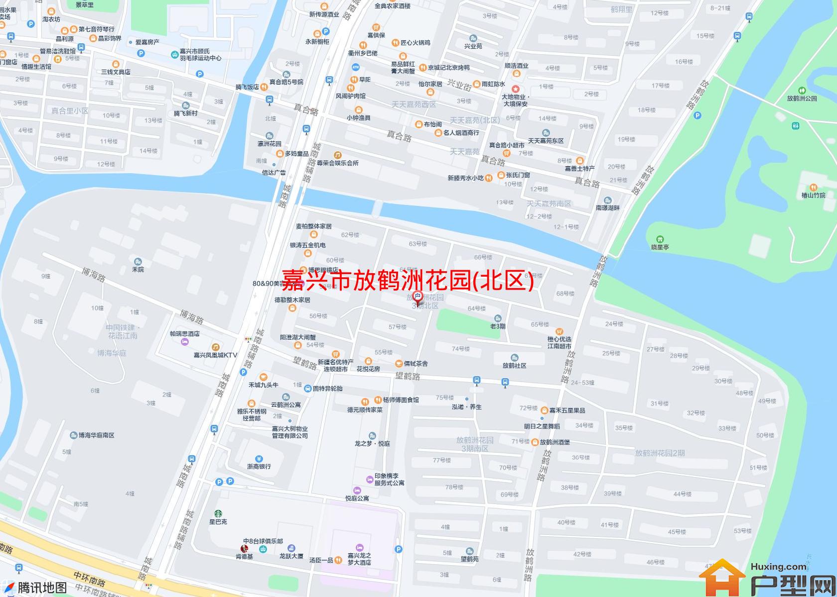 放鹤洲花园(北区)小区 - 户型网