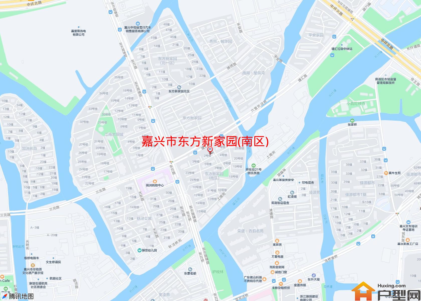 东方新家园(南区)小区 - 户型网