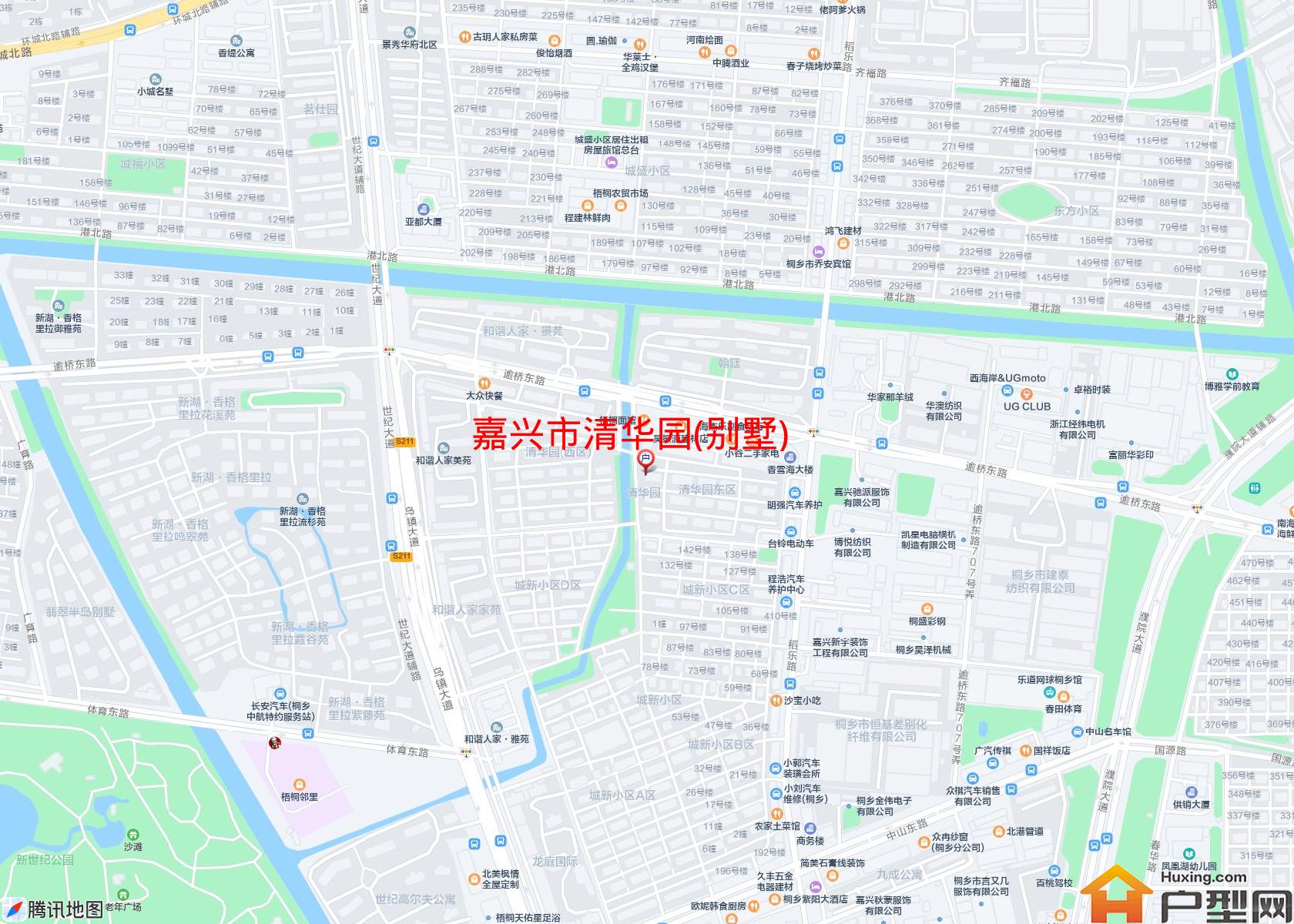 清华园(别墅)小区 - 户型网