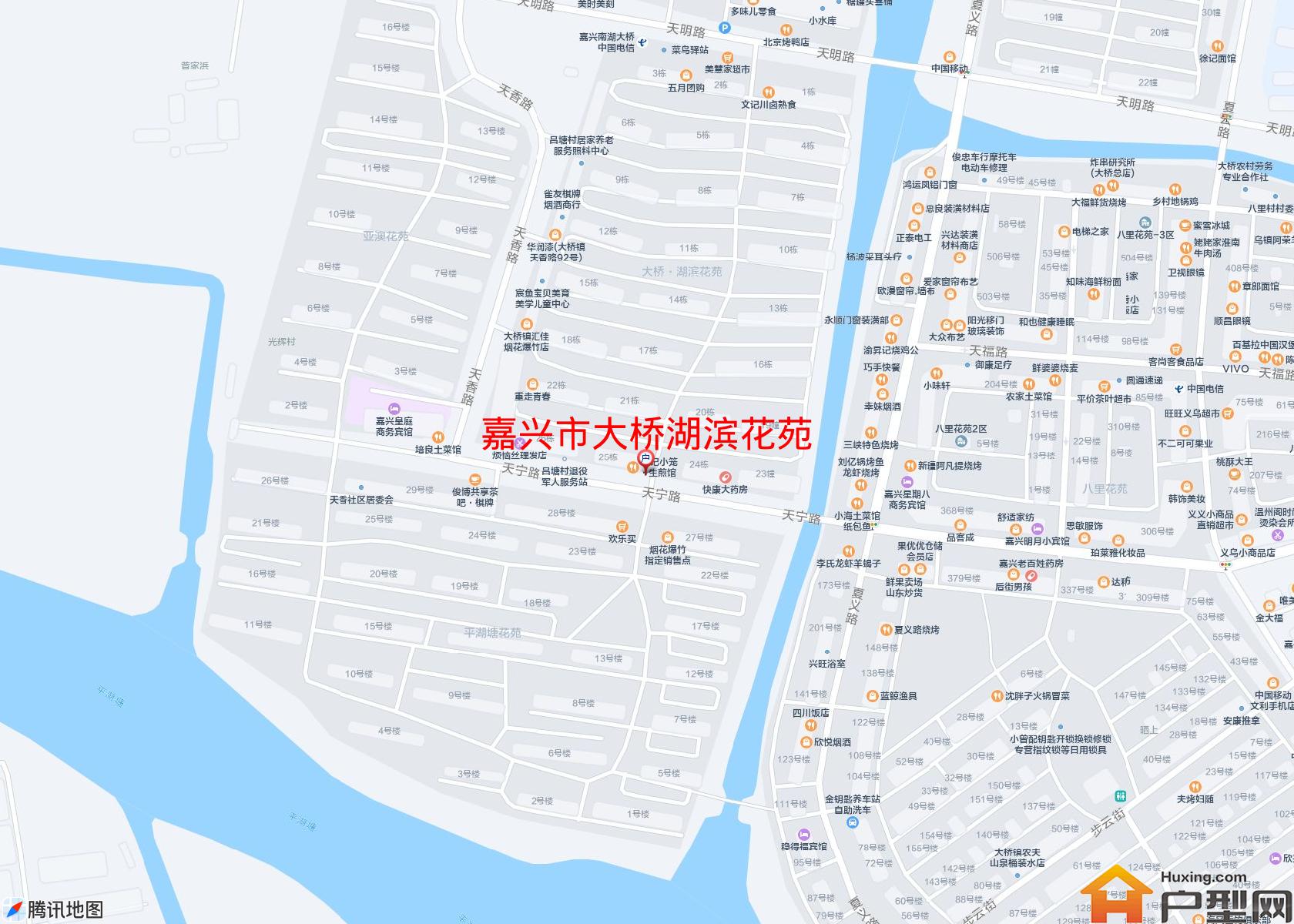 大桥湖滨花苑小区 - 户型网