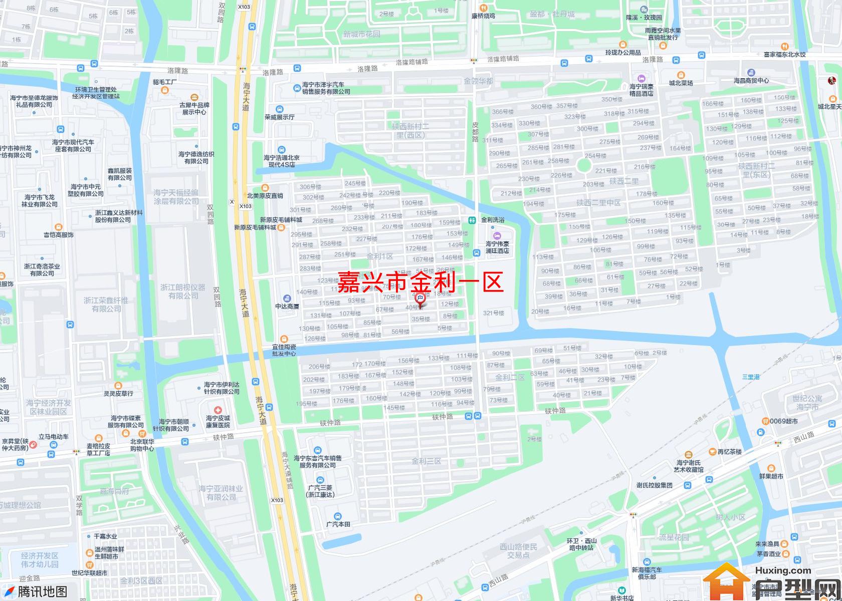 金利一区小区 - 户型网