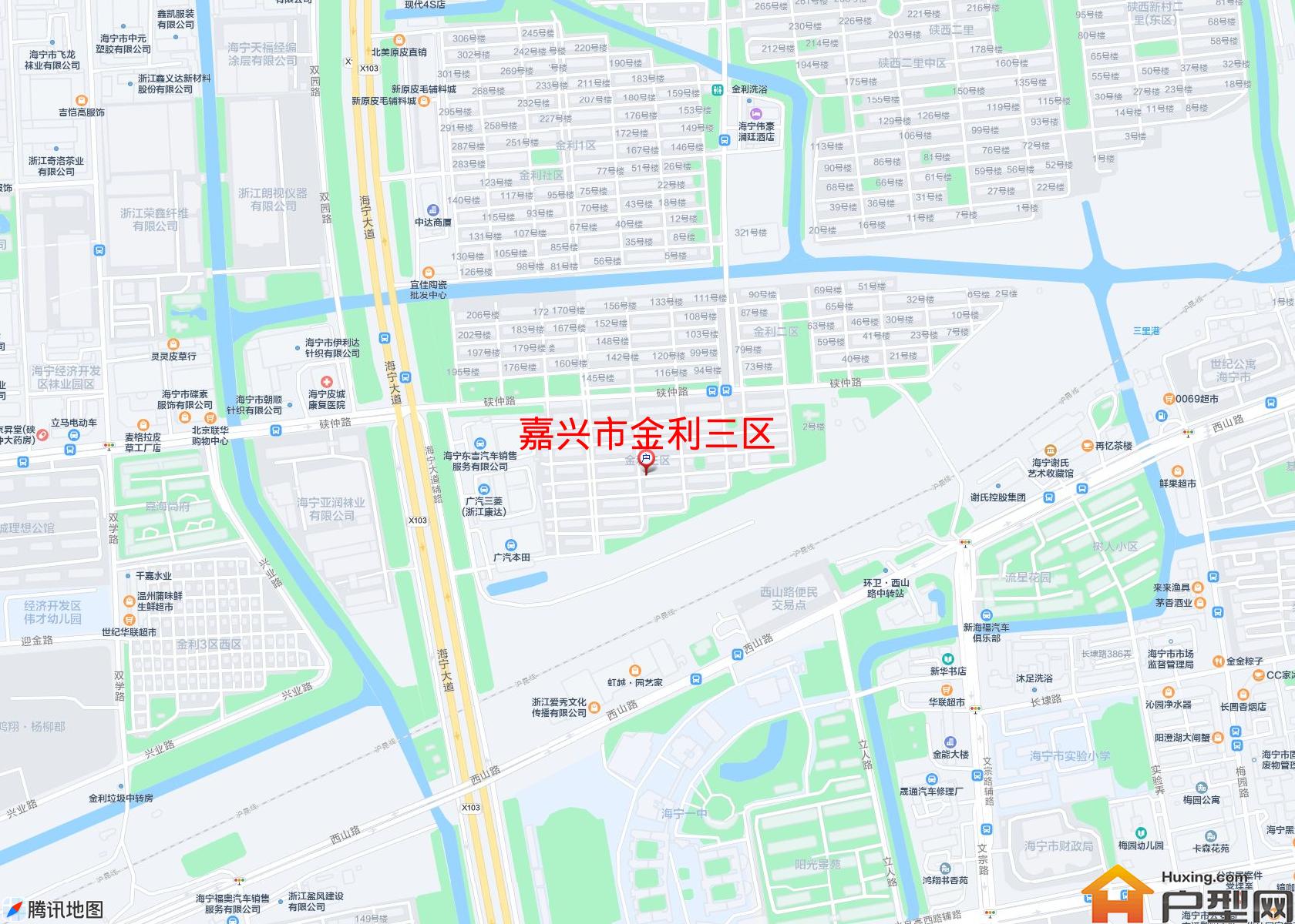金利三区小区 - 户型网