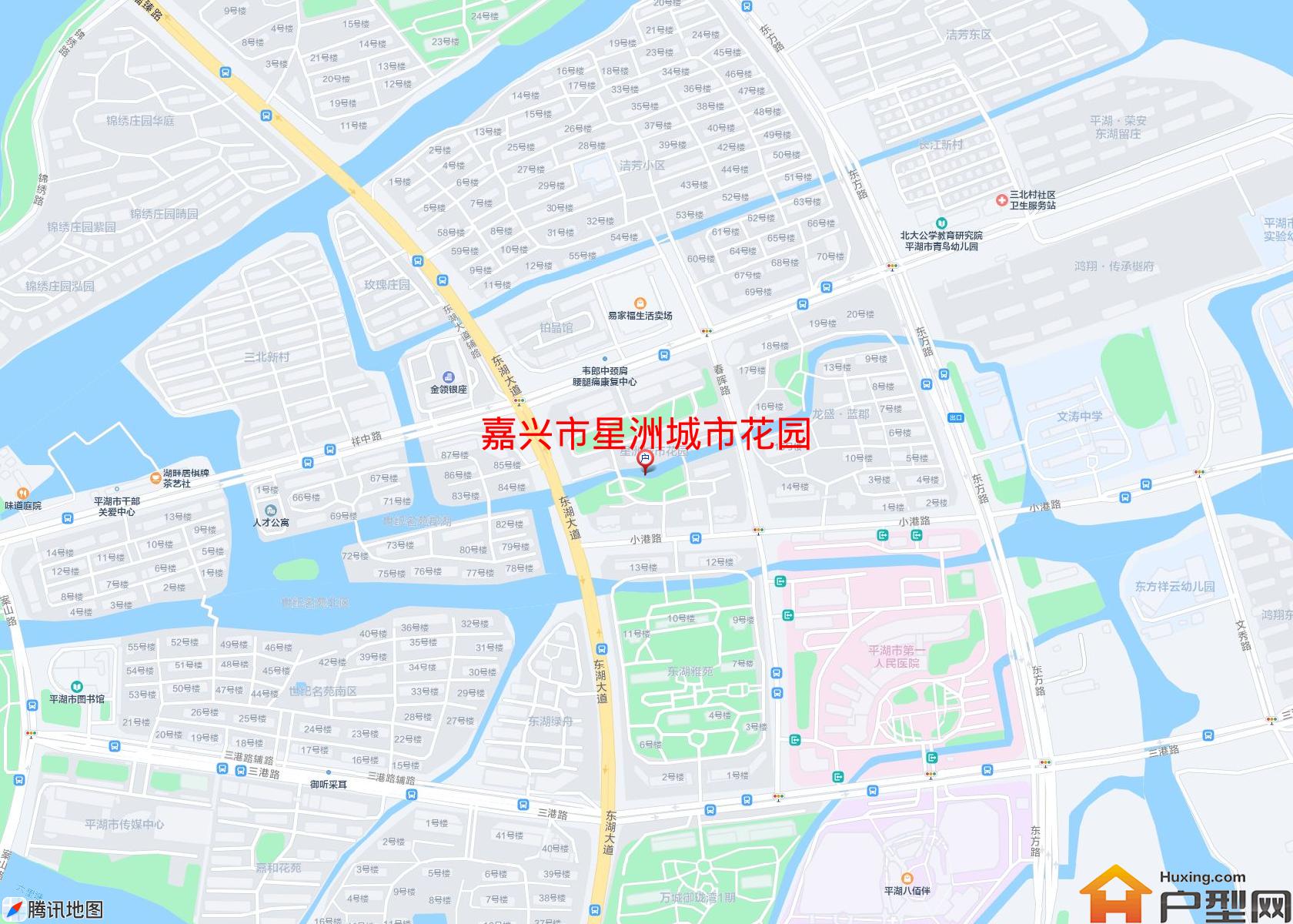 星洲城市花园小区 - 户型网