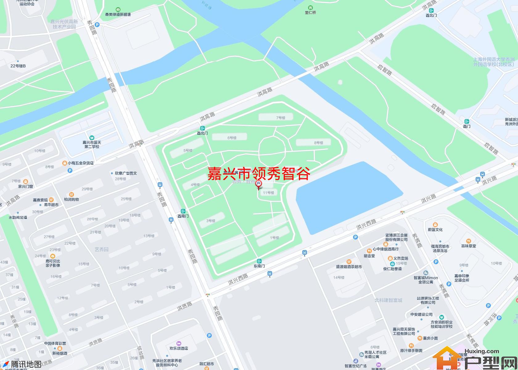 领秀智谷小区 - 户型网