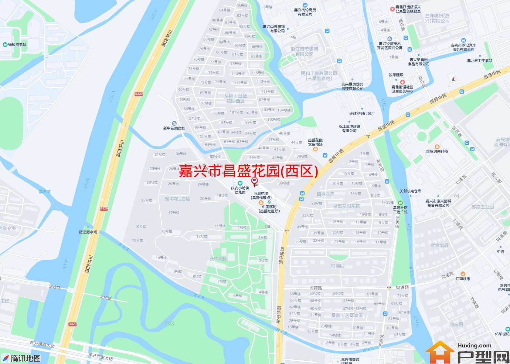 昌盛花园(西区)小区 - 户型网