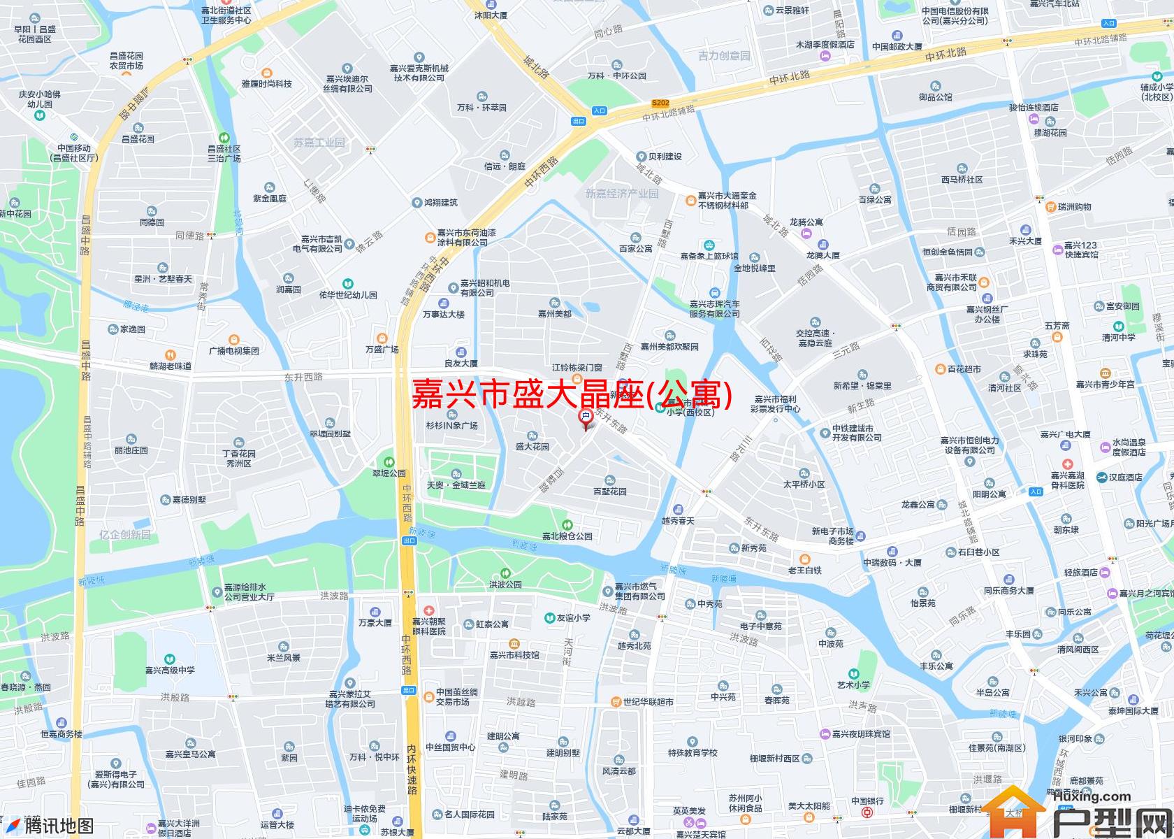 盛大晶座(公寓)小区 - 户型网