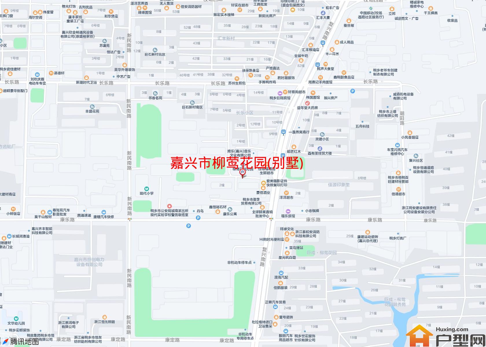 柳莺花园(别墅)小区 - 户型网