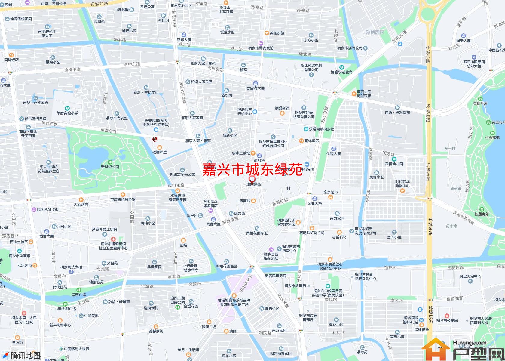 城东绿苑小区 - 户型网
