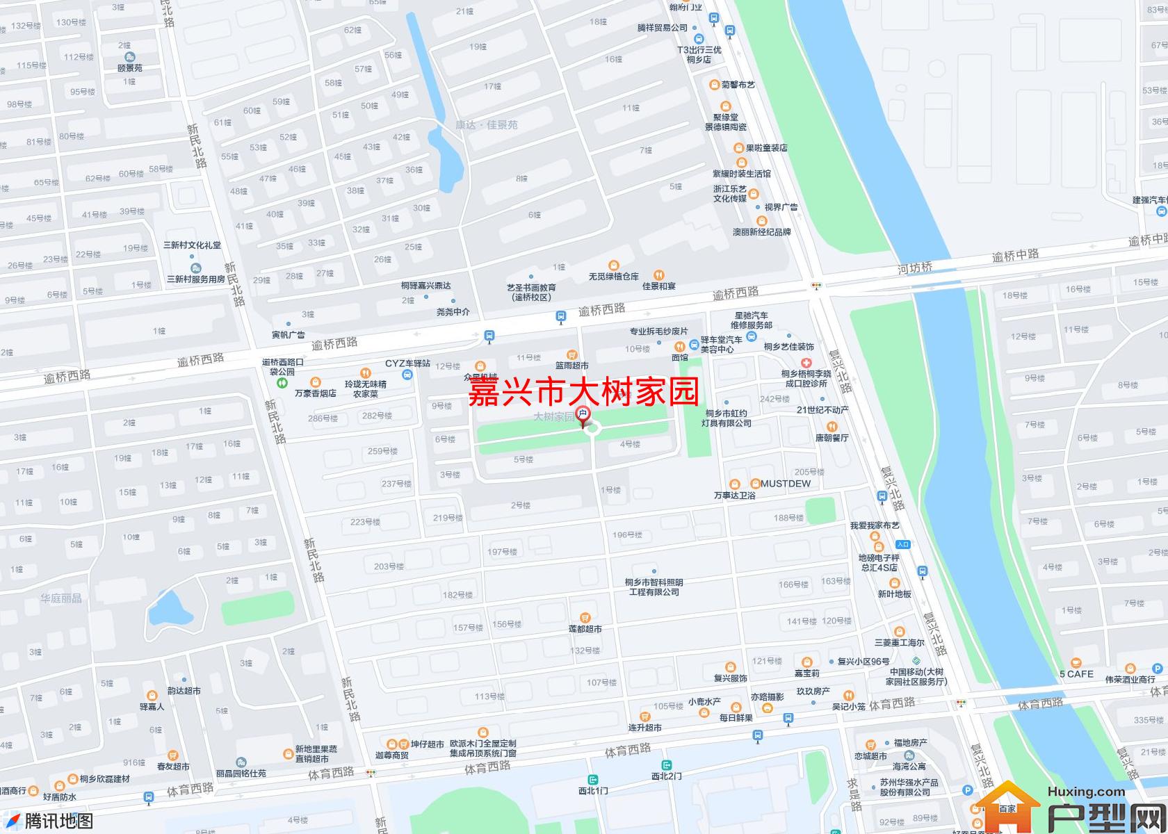 大树家园小区 - 户型网