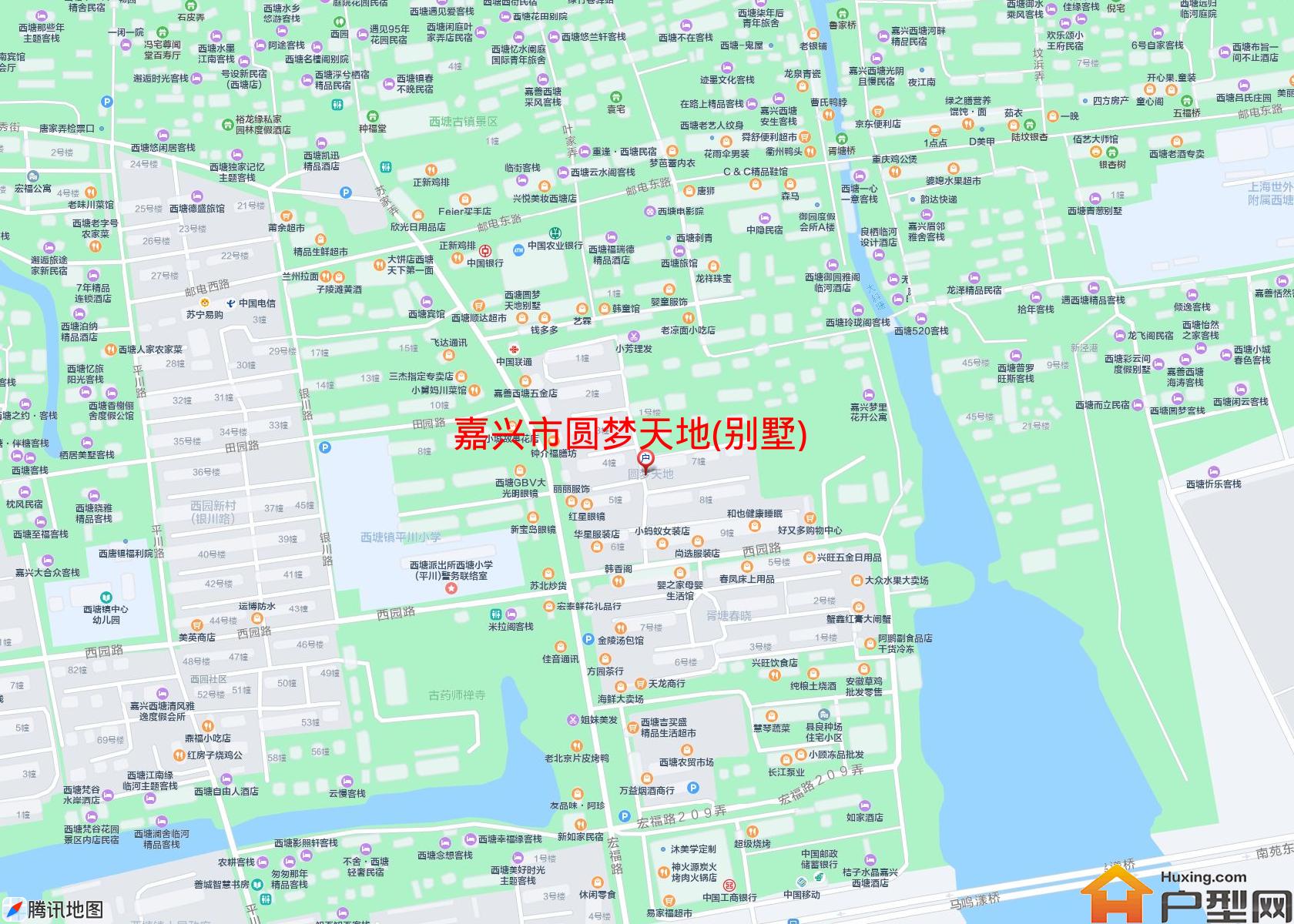 圆梦天地(别墅)小区 - 户型网