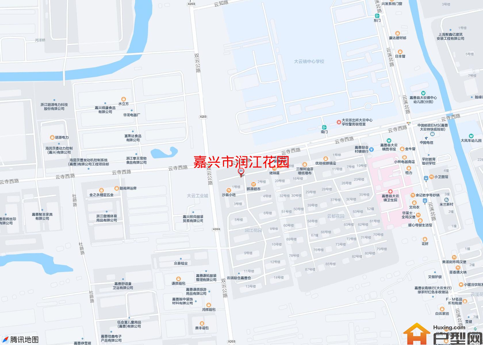润江花园小区 - 户型网