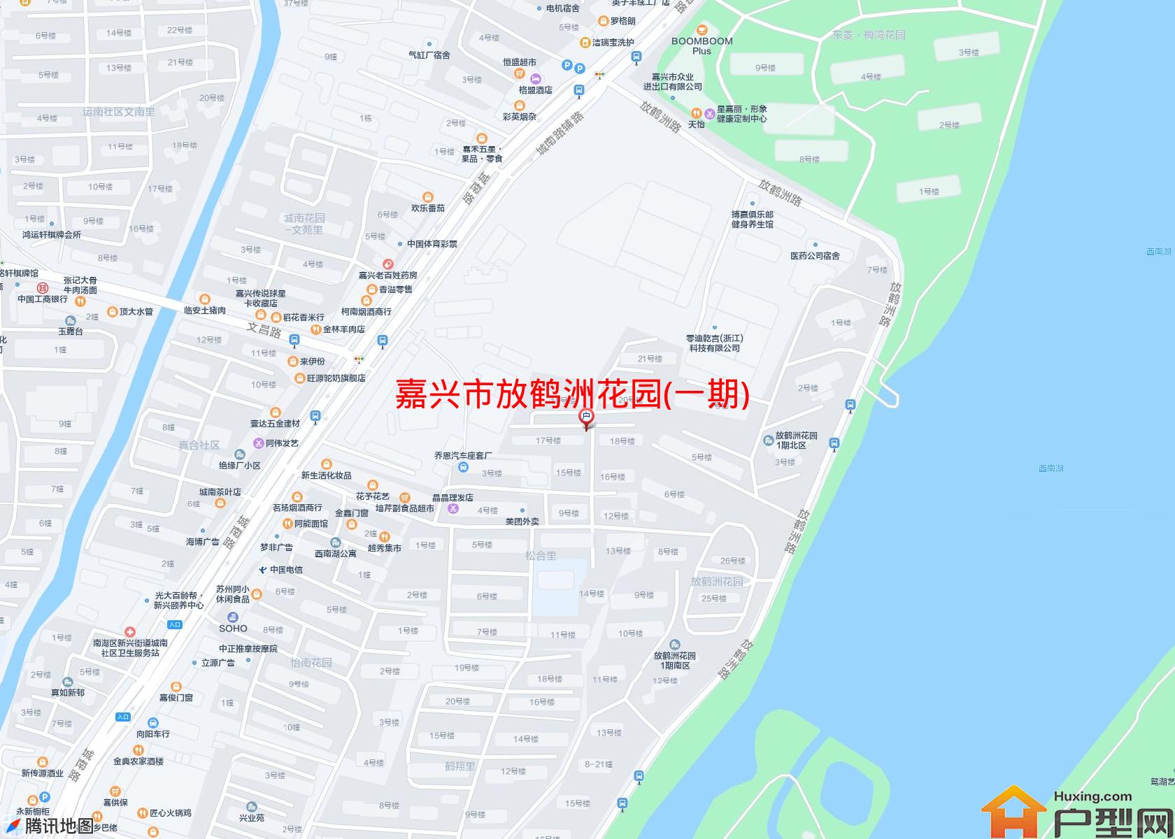 放鹤洲花园(一期)小区 - 户型网