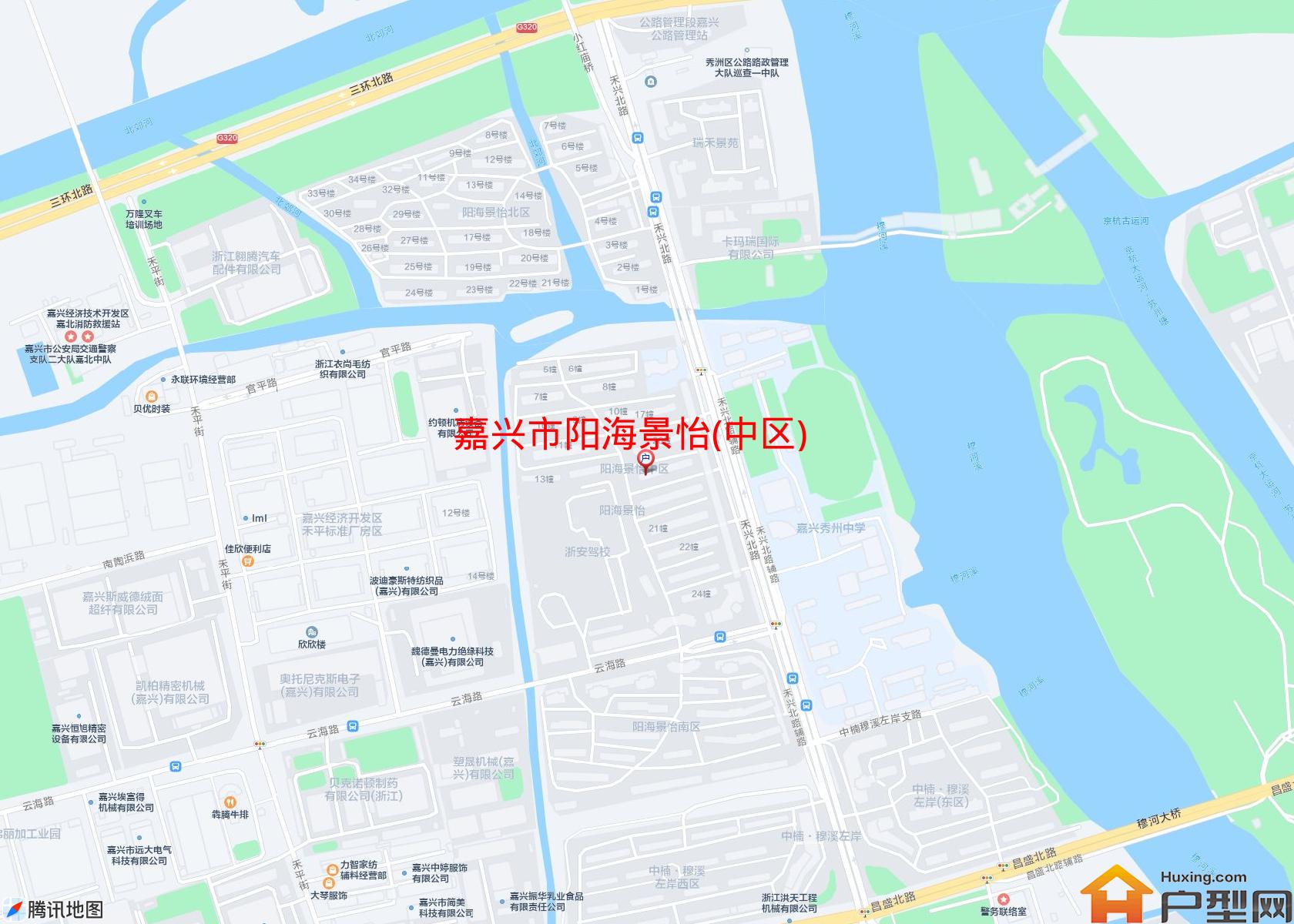阳海景怡(中区)小区 - 户型网
