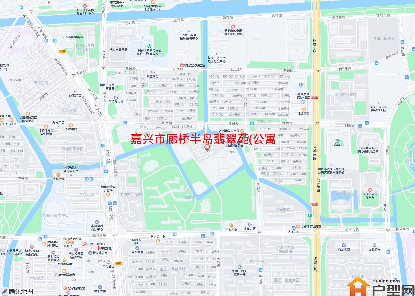 廊桥半岛翡翠苑(公寓)小区 - 户型网