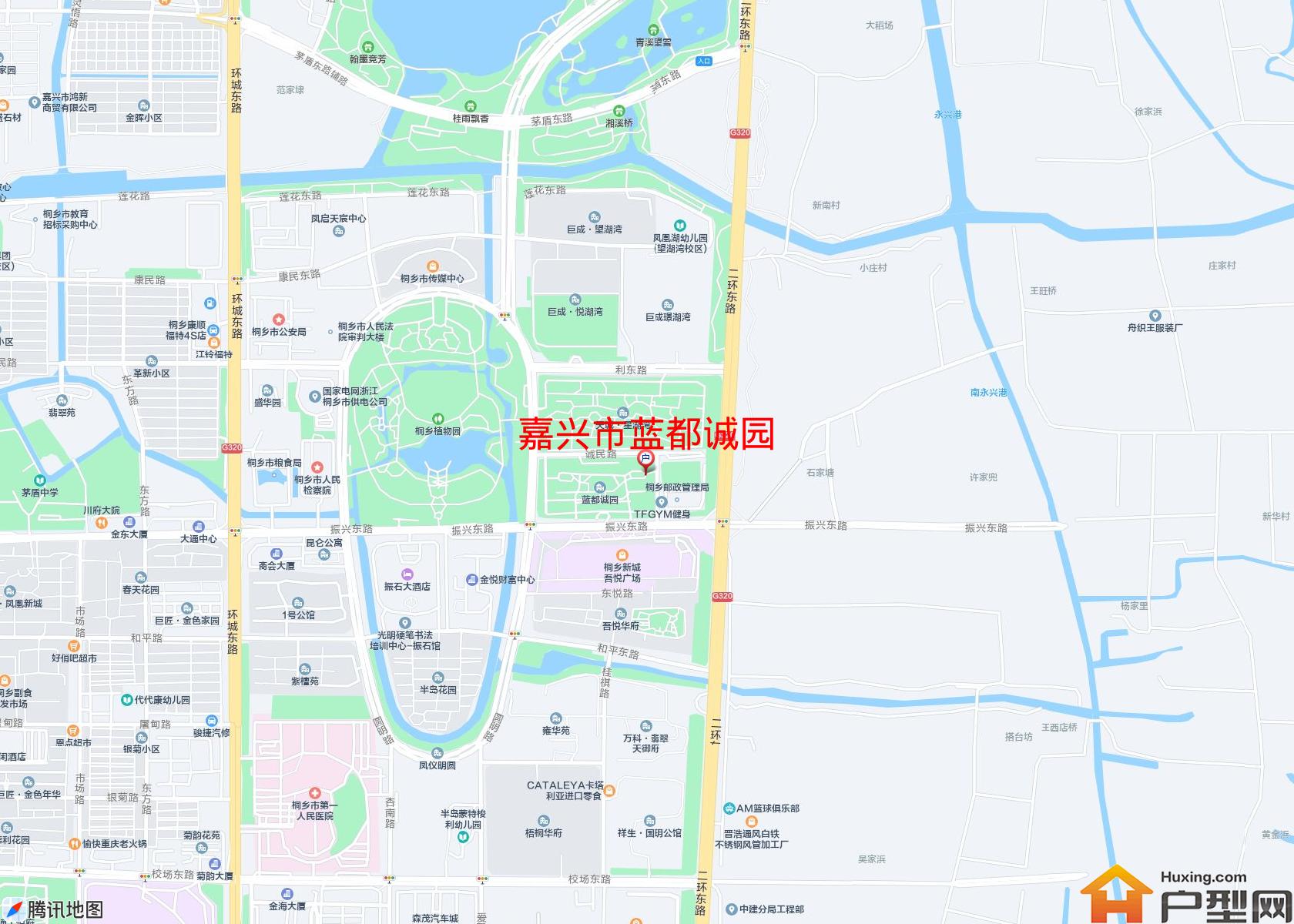 蓝都诚园小区 - 户型网