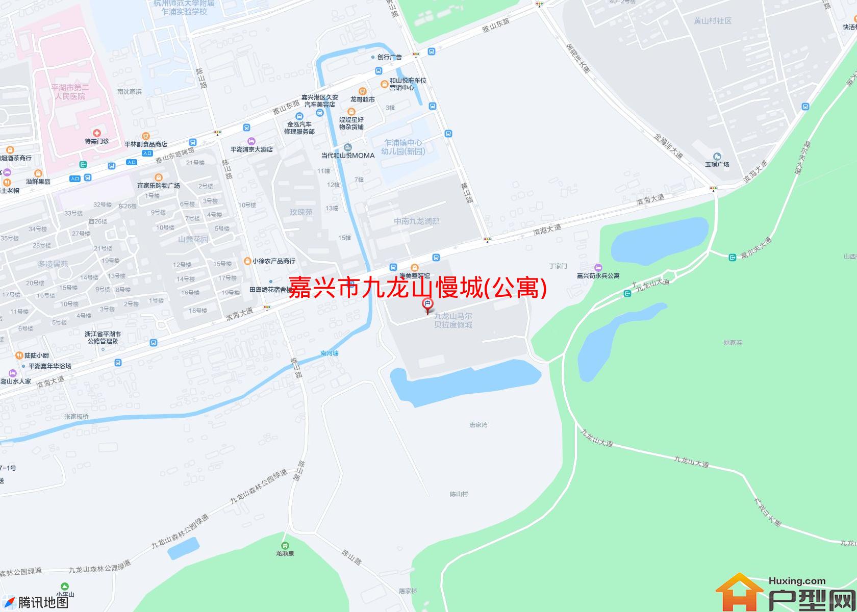 九龙山慢城(公寓)小区 - 户型网