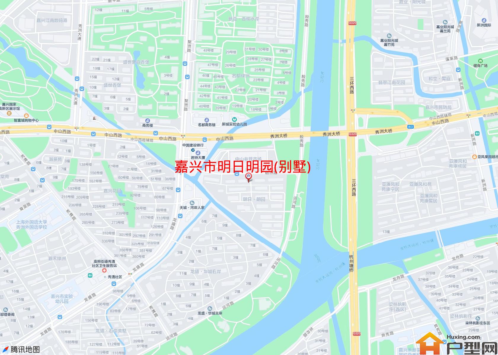 明日明园(别墅)小区 - 户型网