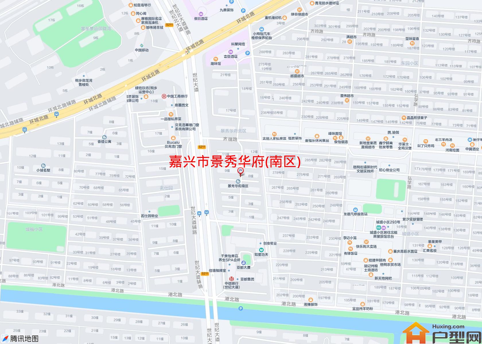 景秀华府(南区)小区 - 户型网