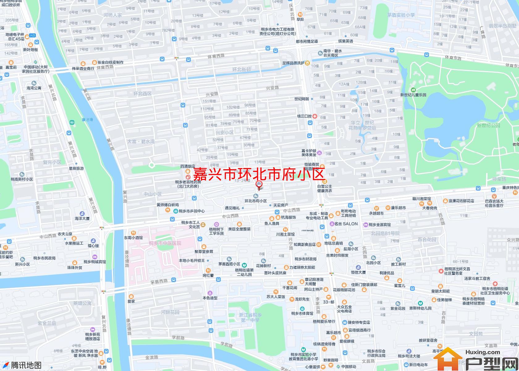 环北市府小区小区 - 户型网