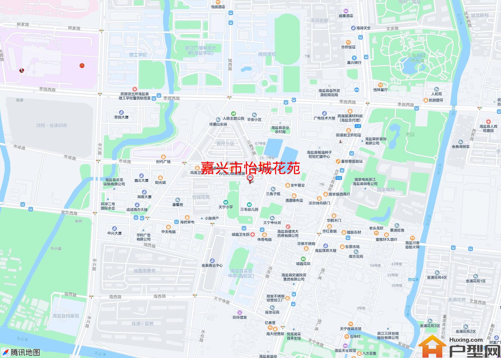 怡城花苑小区 - 户型网