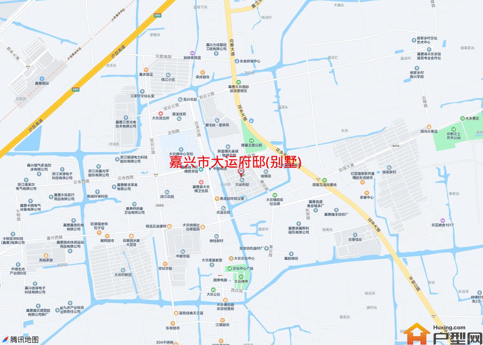 大运府邸(别墅)小区 - 户型网