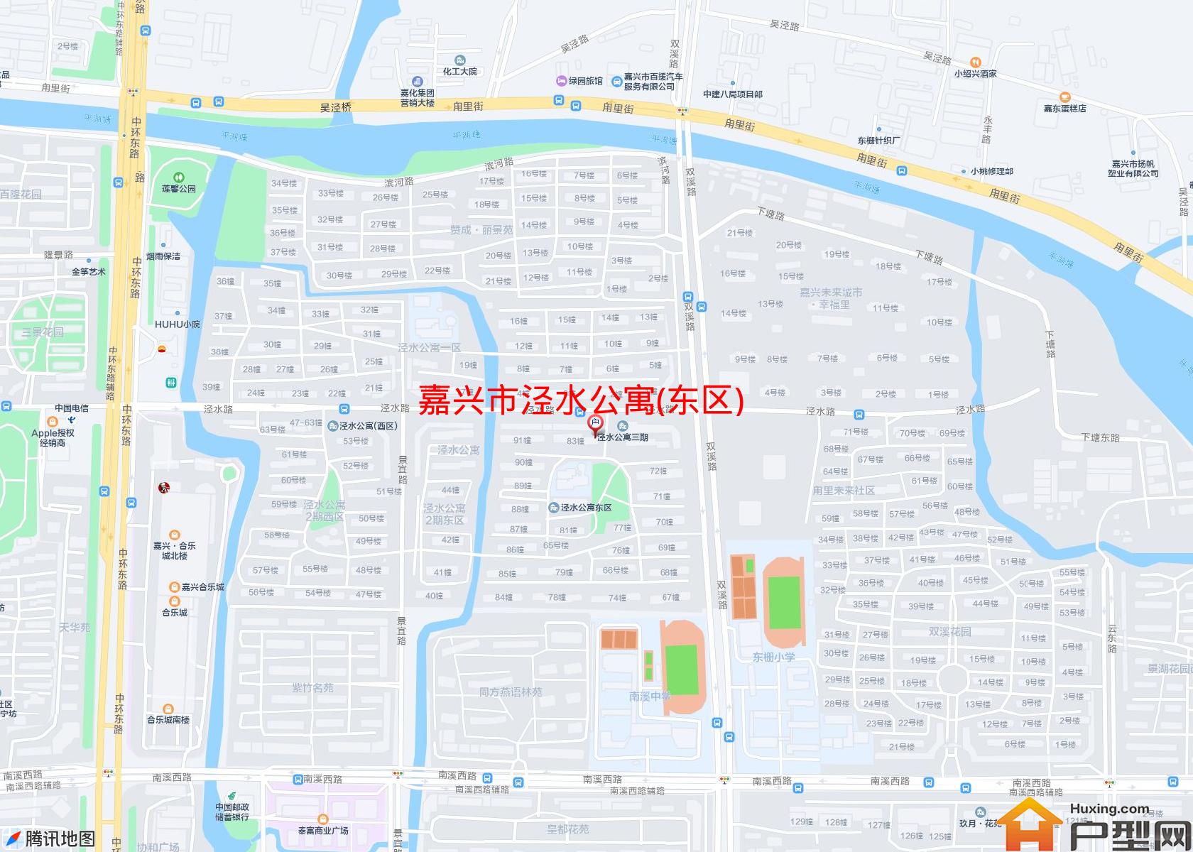 泾水公寓(东区)小区 - 户型网