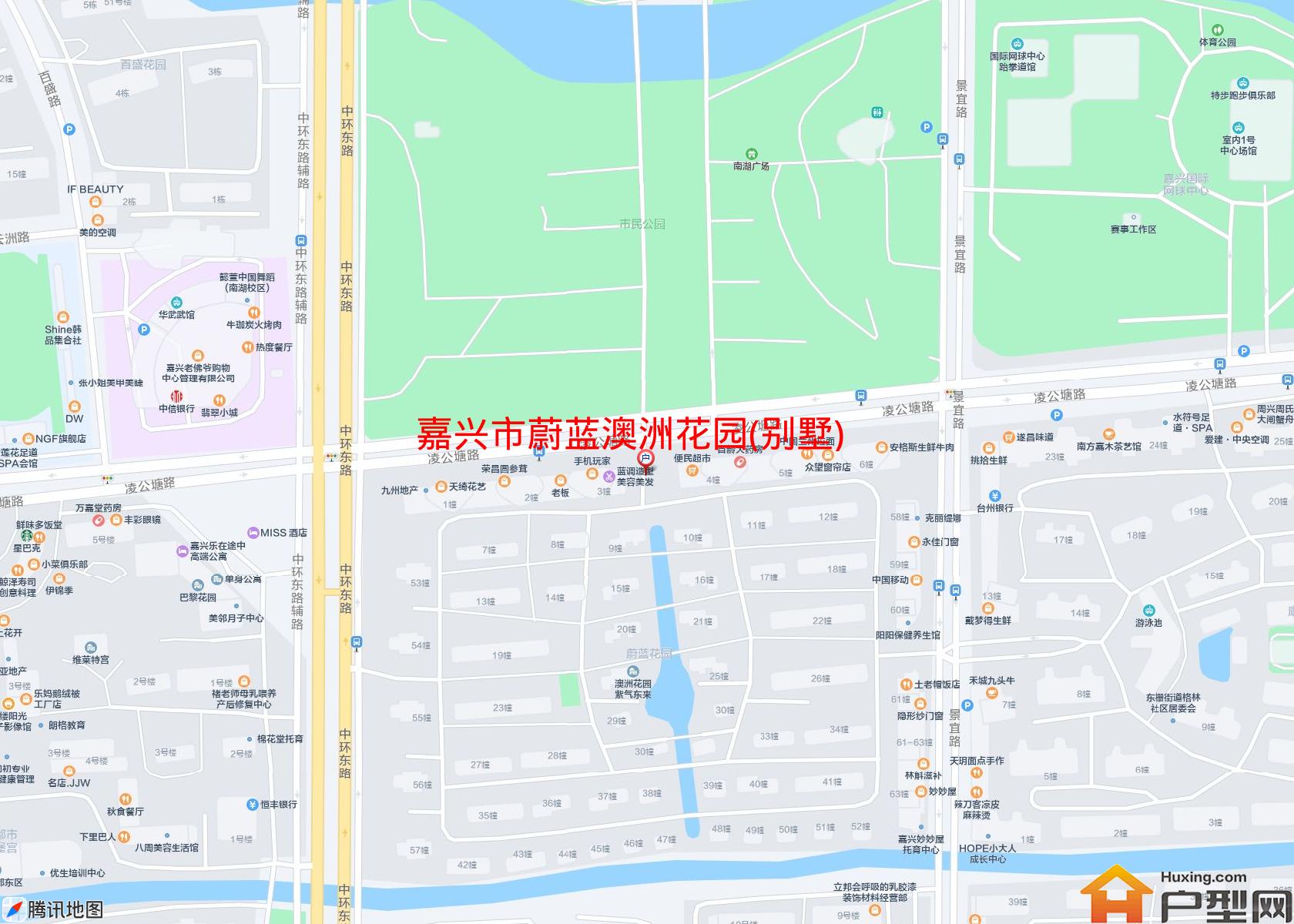 蔚蓝澳洲花园(别墅)小区 - 户型网